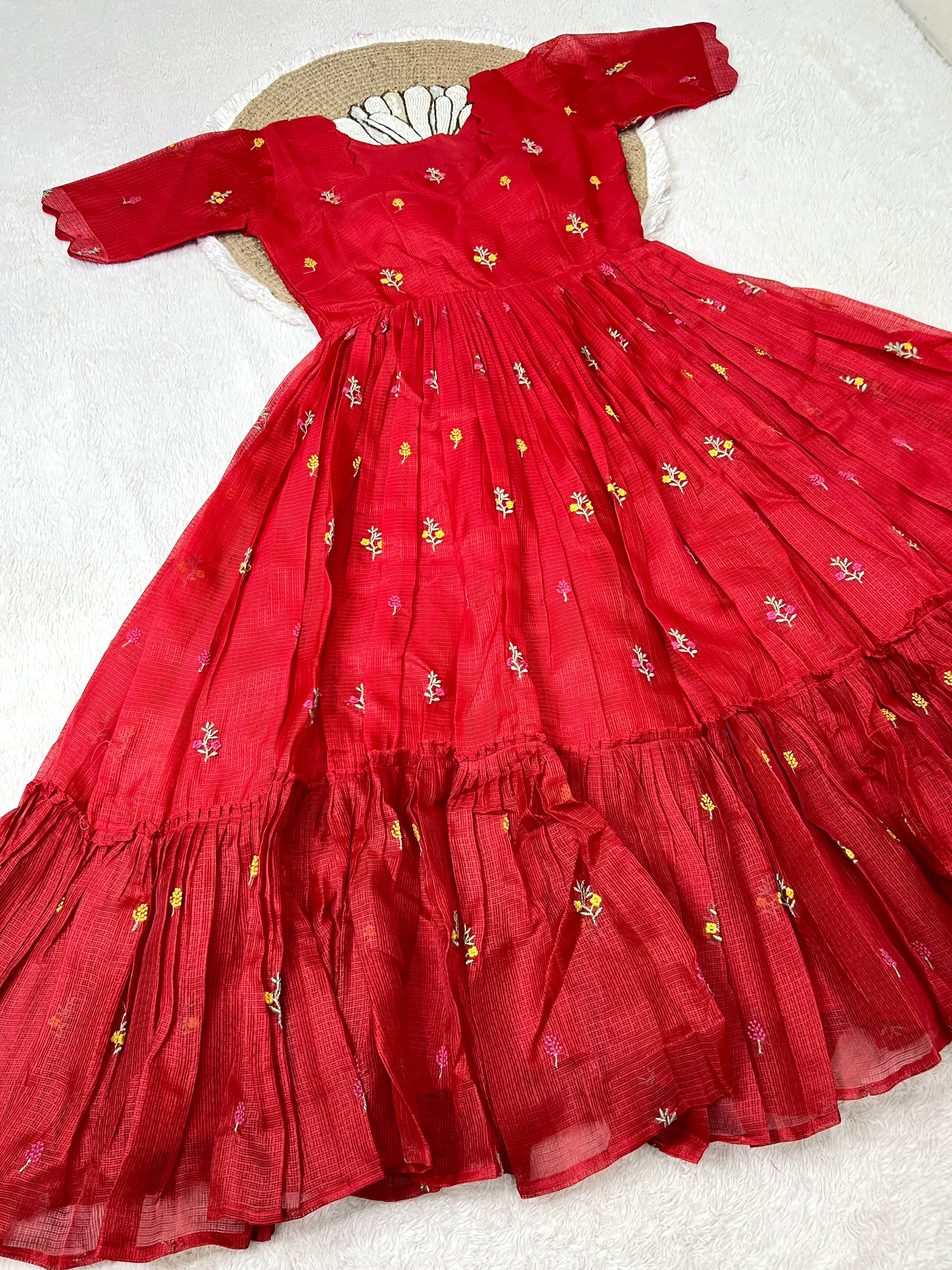 Roohi: Kota checks Frocks 💕