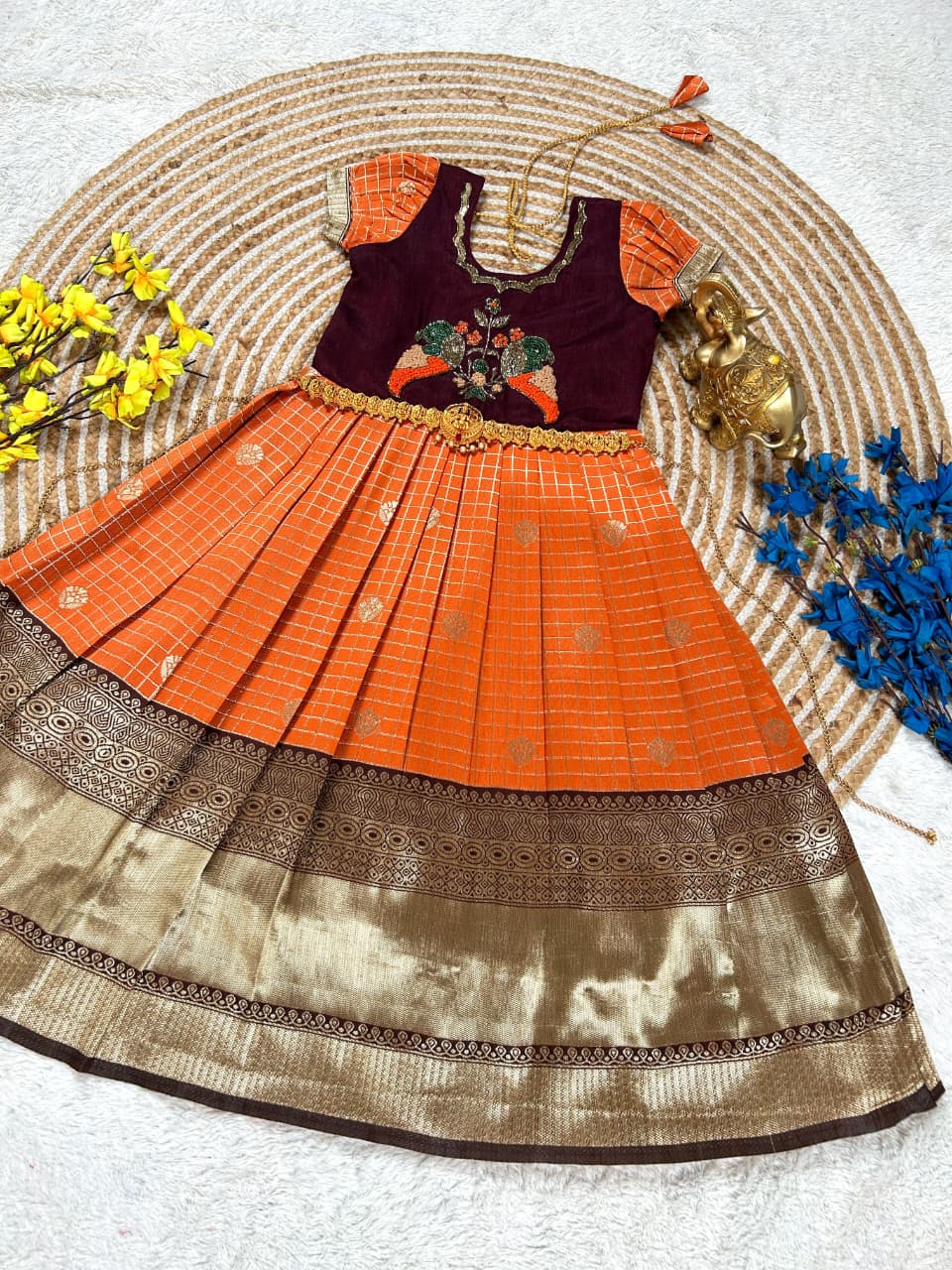 Nidhi : Traditional frocks