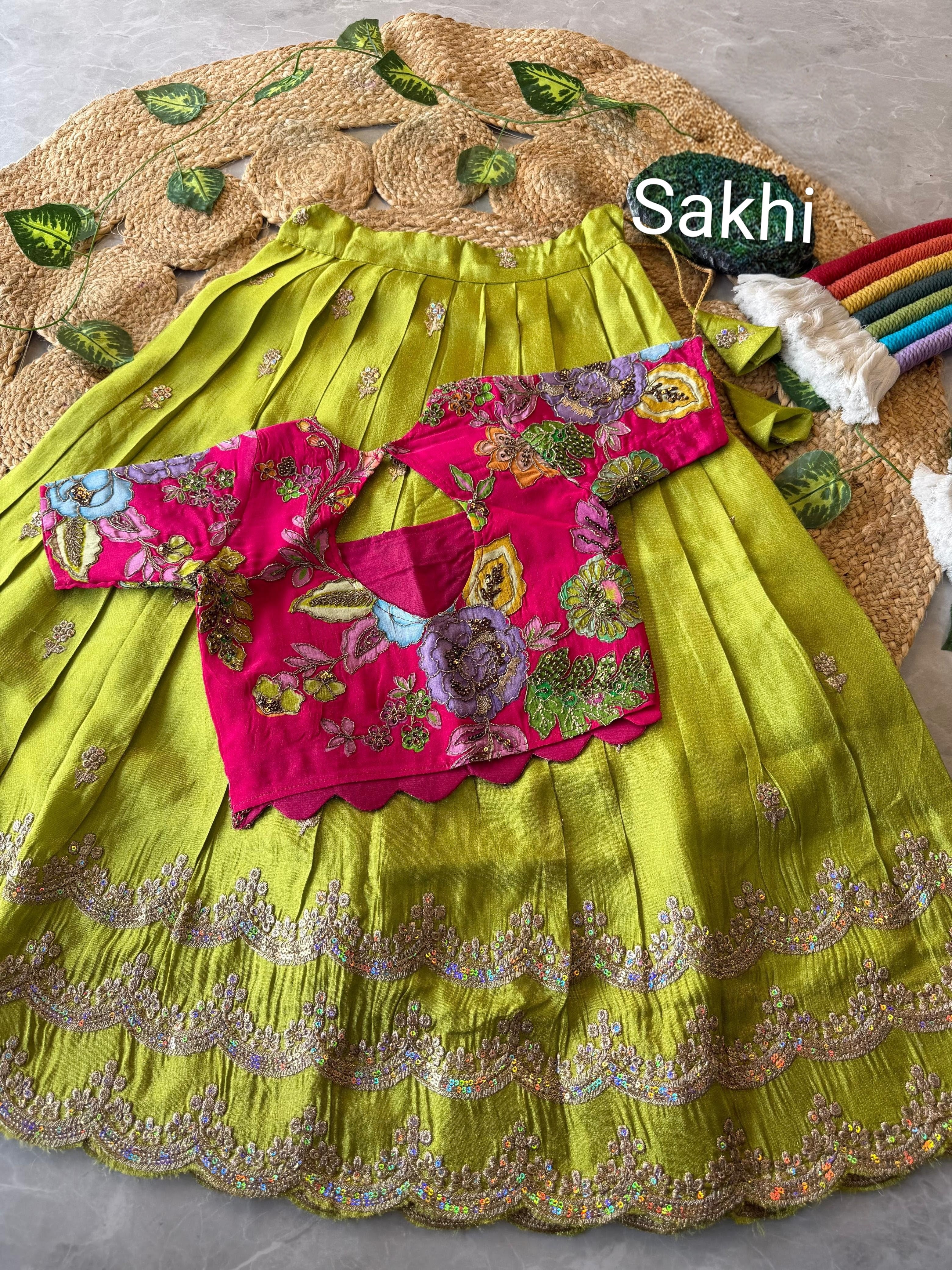 Vayyari Bhama : Kids Lehenga 💕