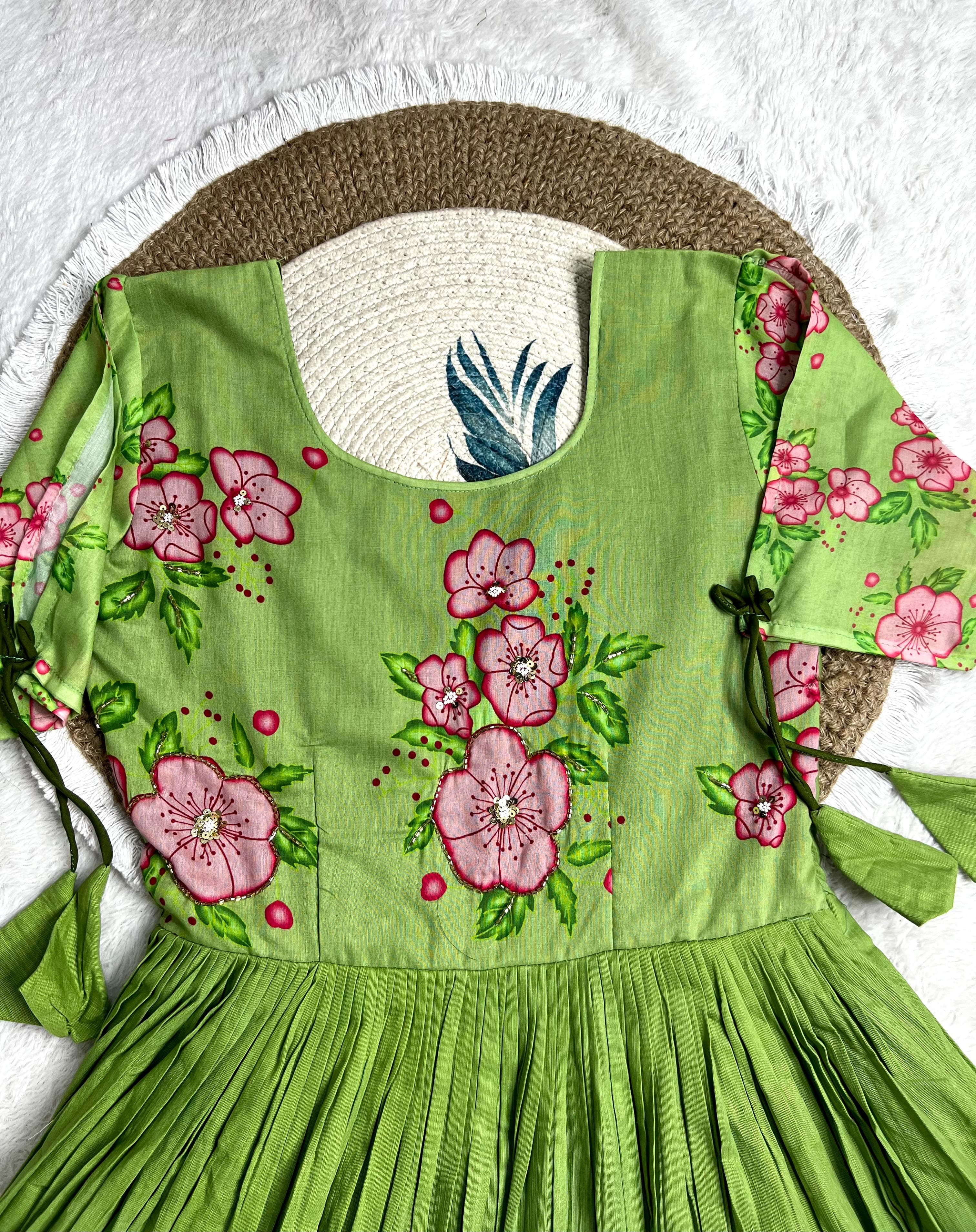 Zunia floral Frocks 💕