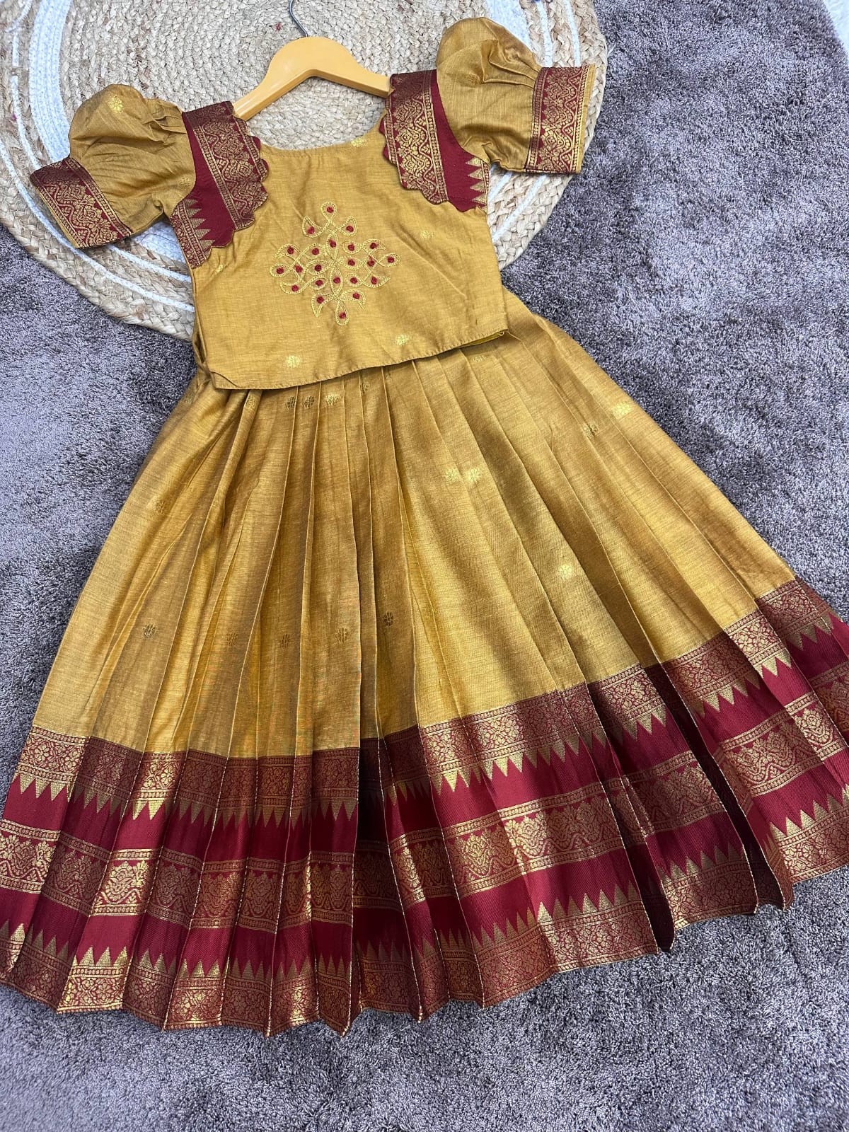 Komali half saree