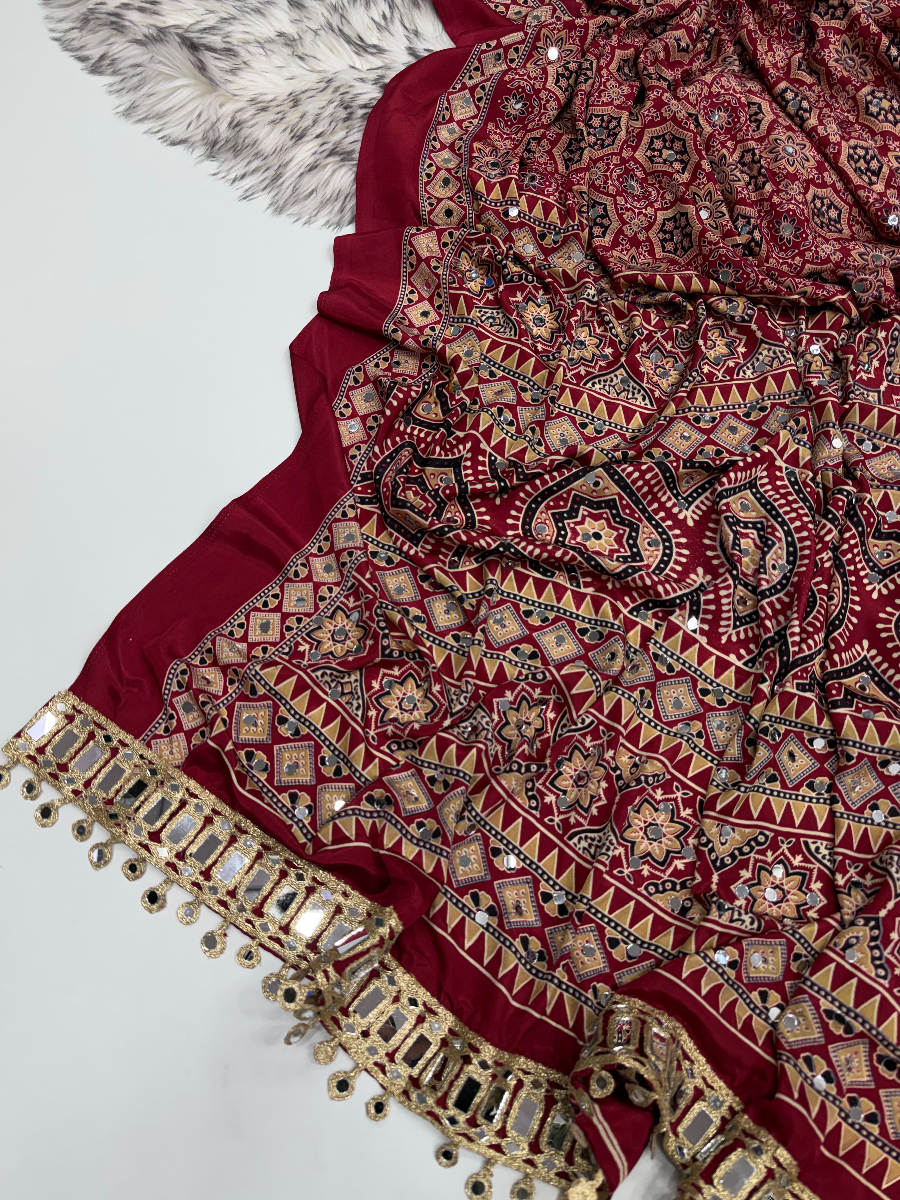 Anshu 5 ❤️ Ajrak Sarees