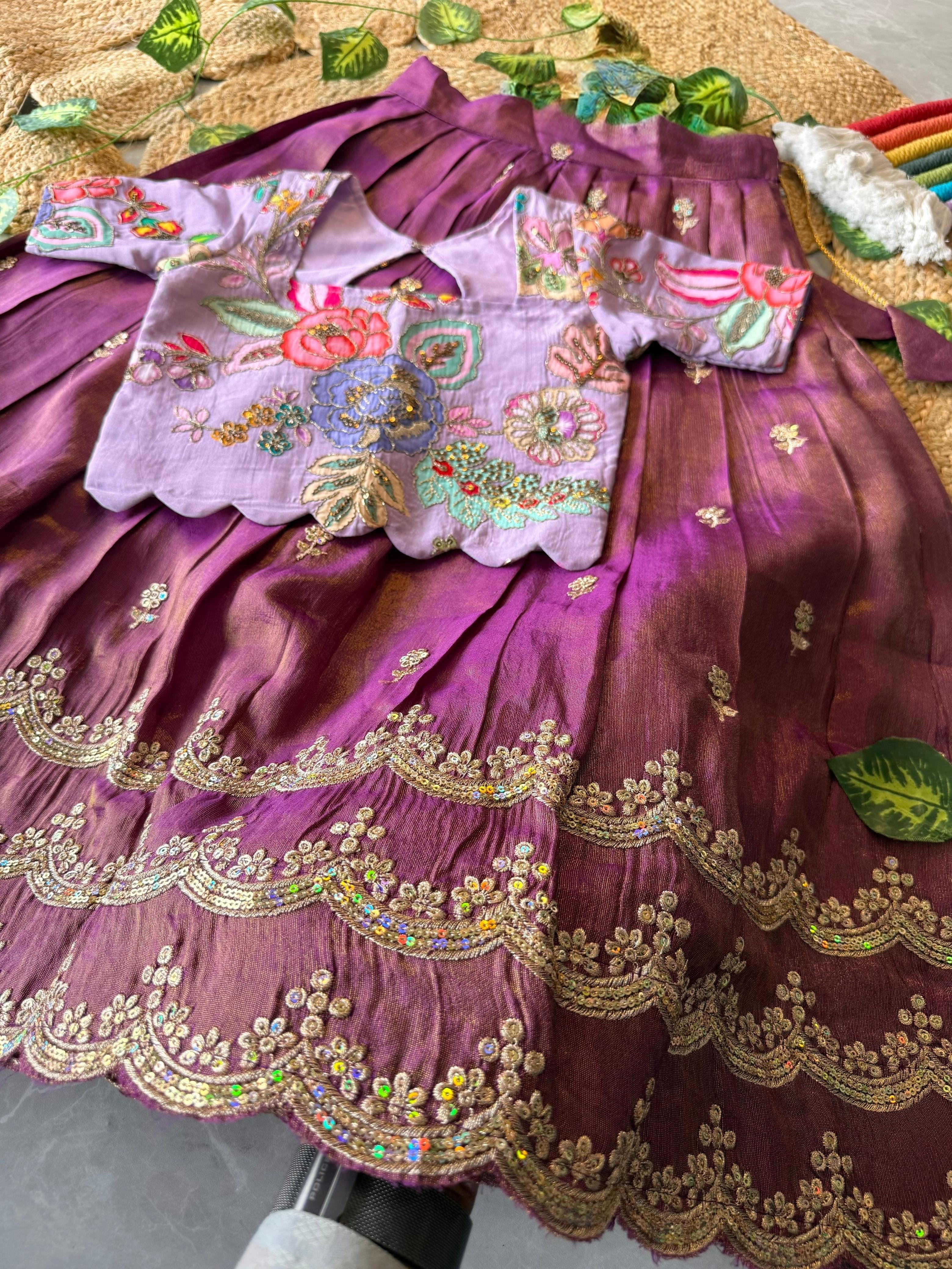 Vayyari Bhama : Kids Lehenga 💕