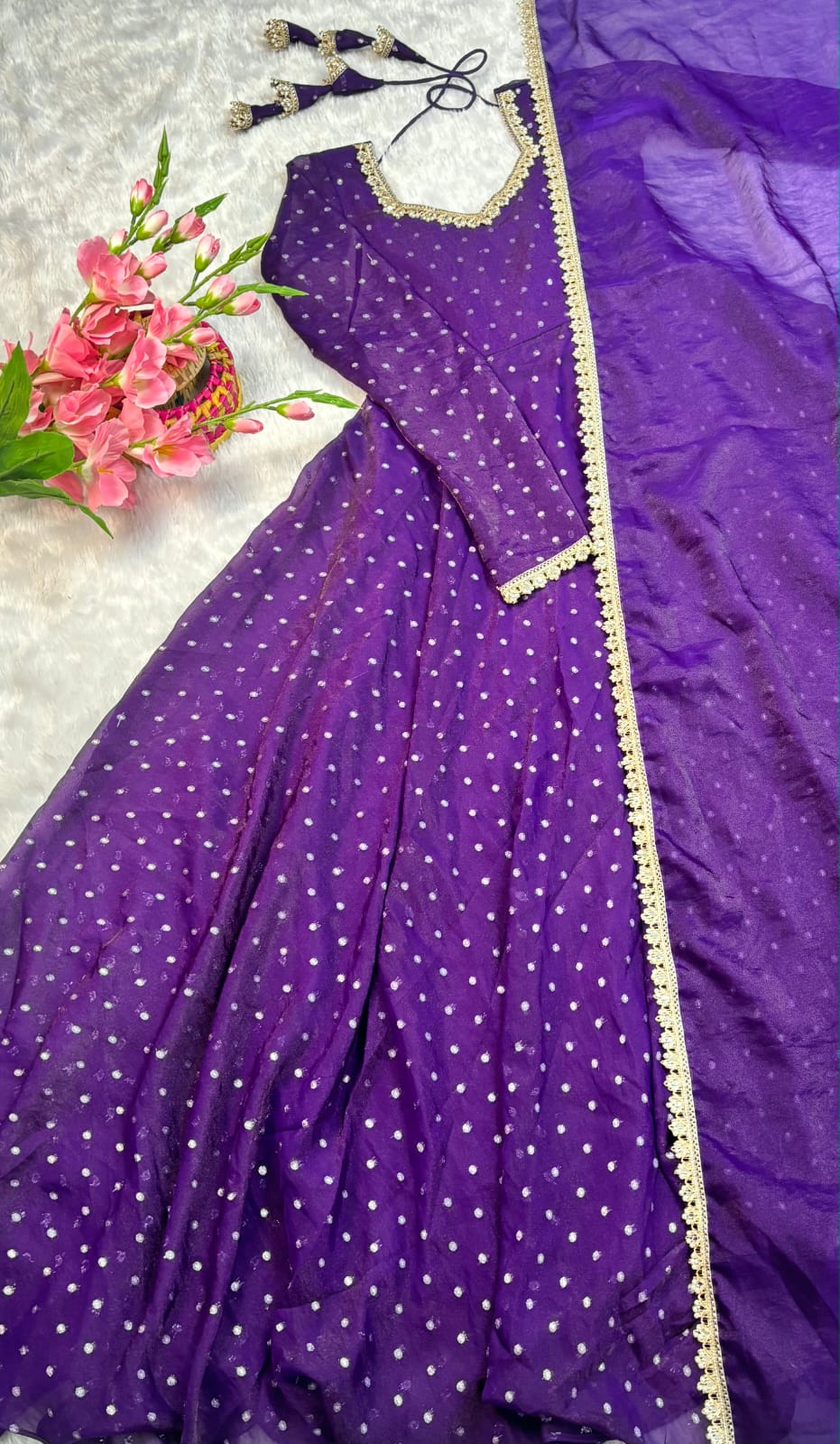 Monisha : Trending Anarkali outfit