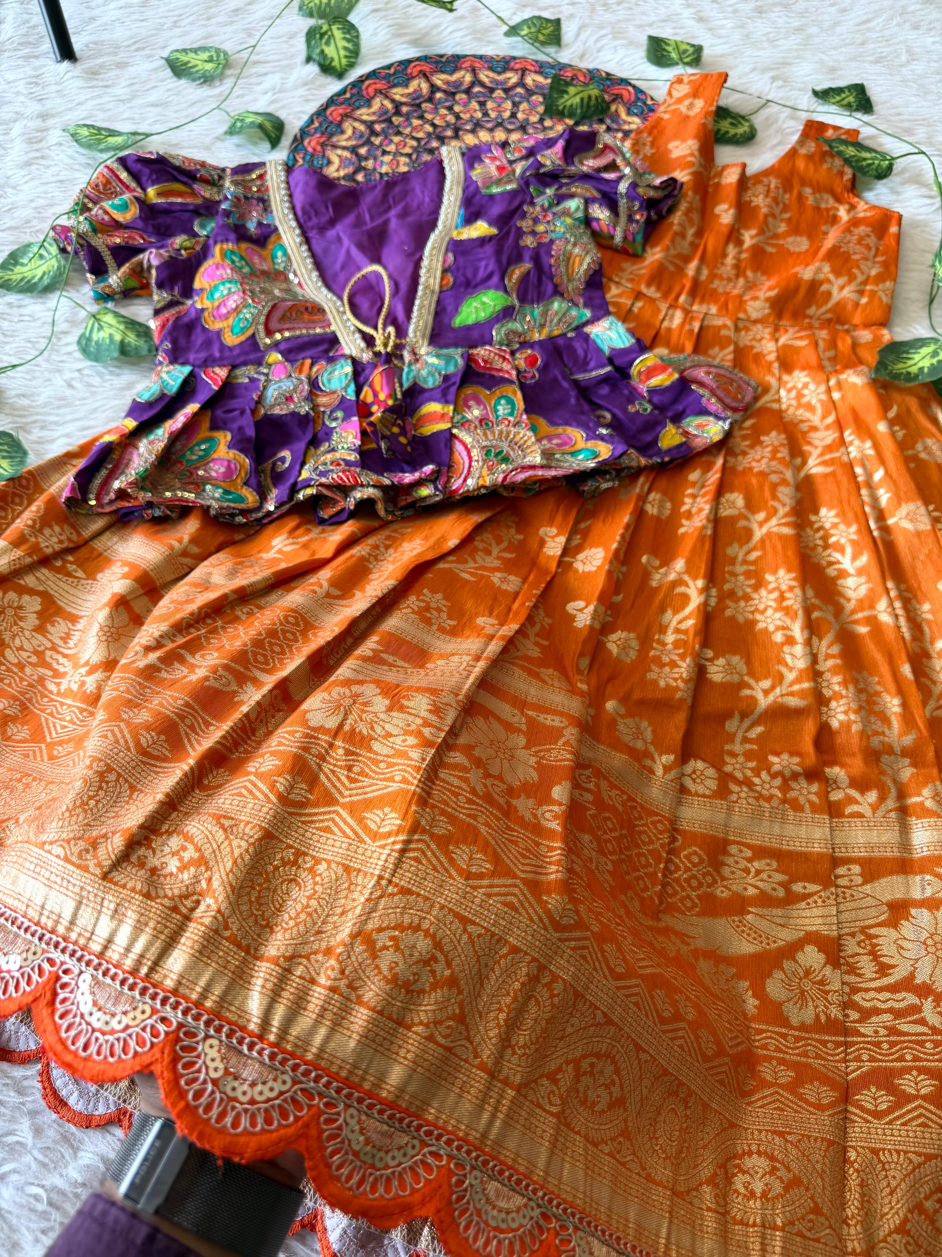 Princess frock in Traditional Design