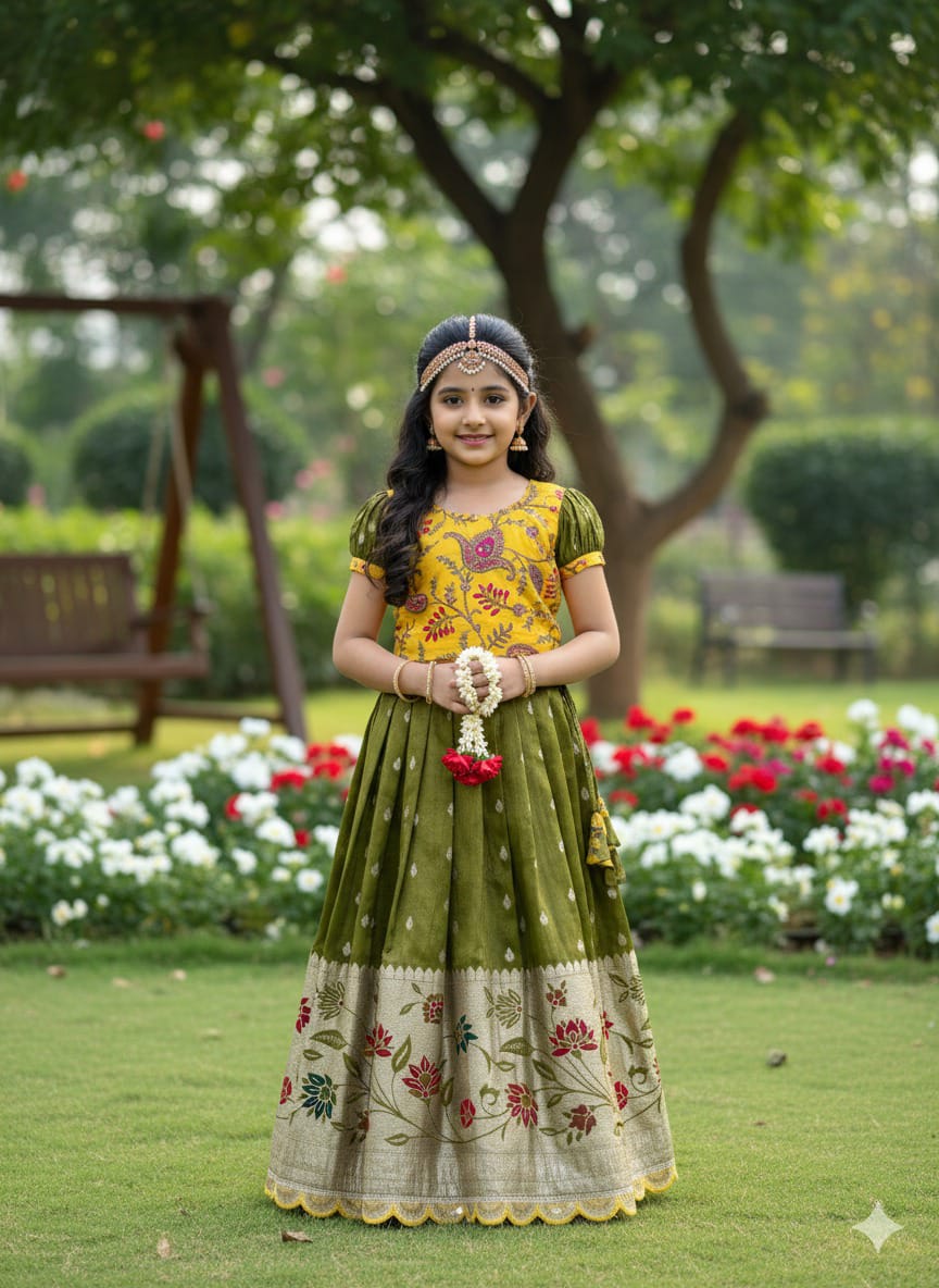 Chandamama Kids Lehenga