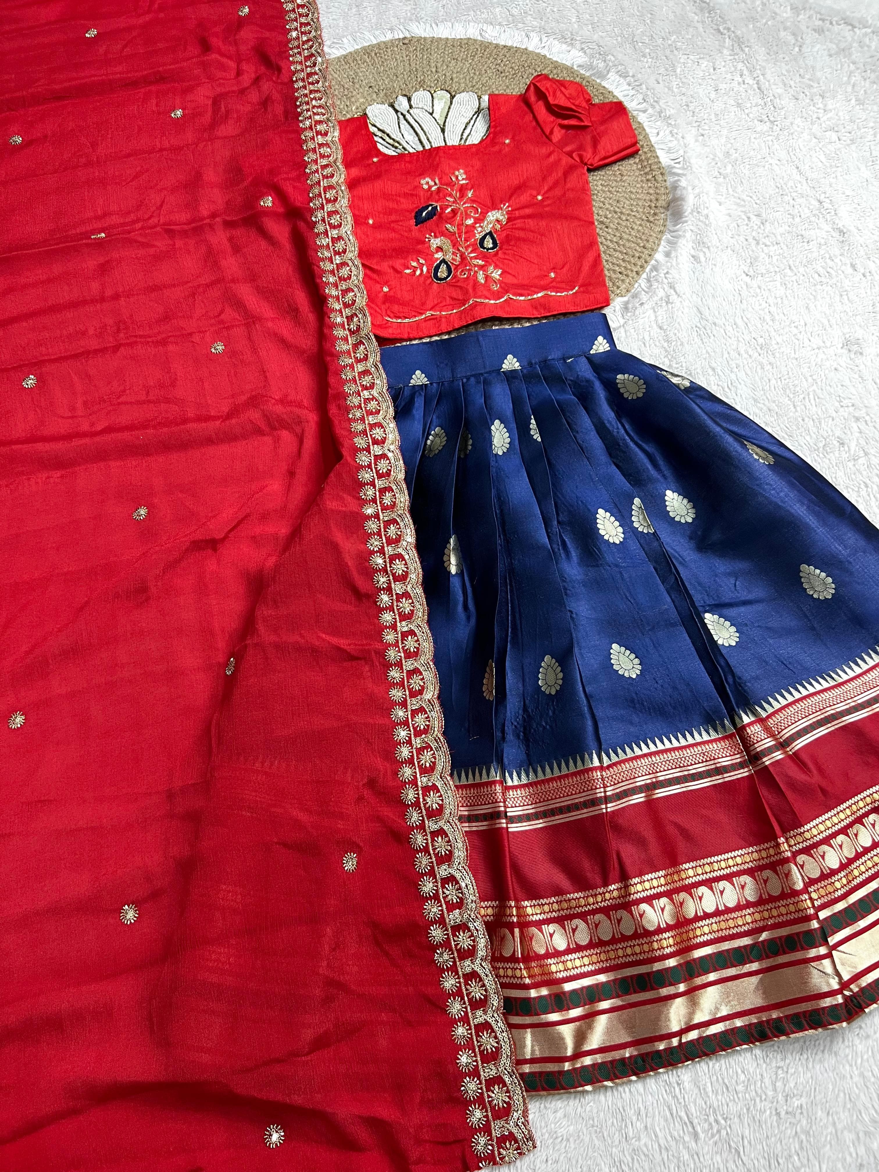 Bujjamma Kids Lehenga 💕