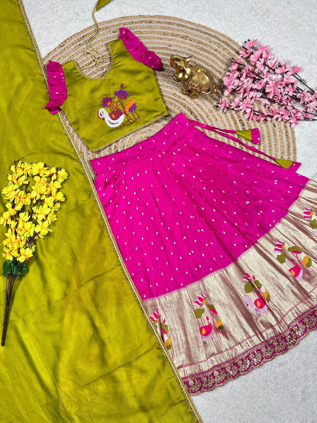 Kid half sarees