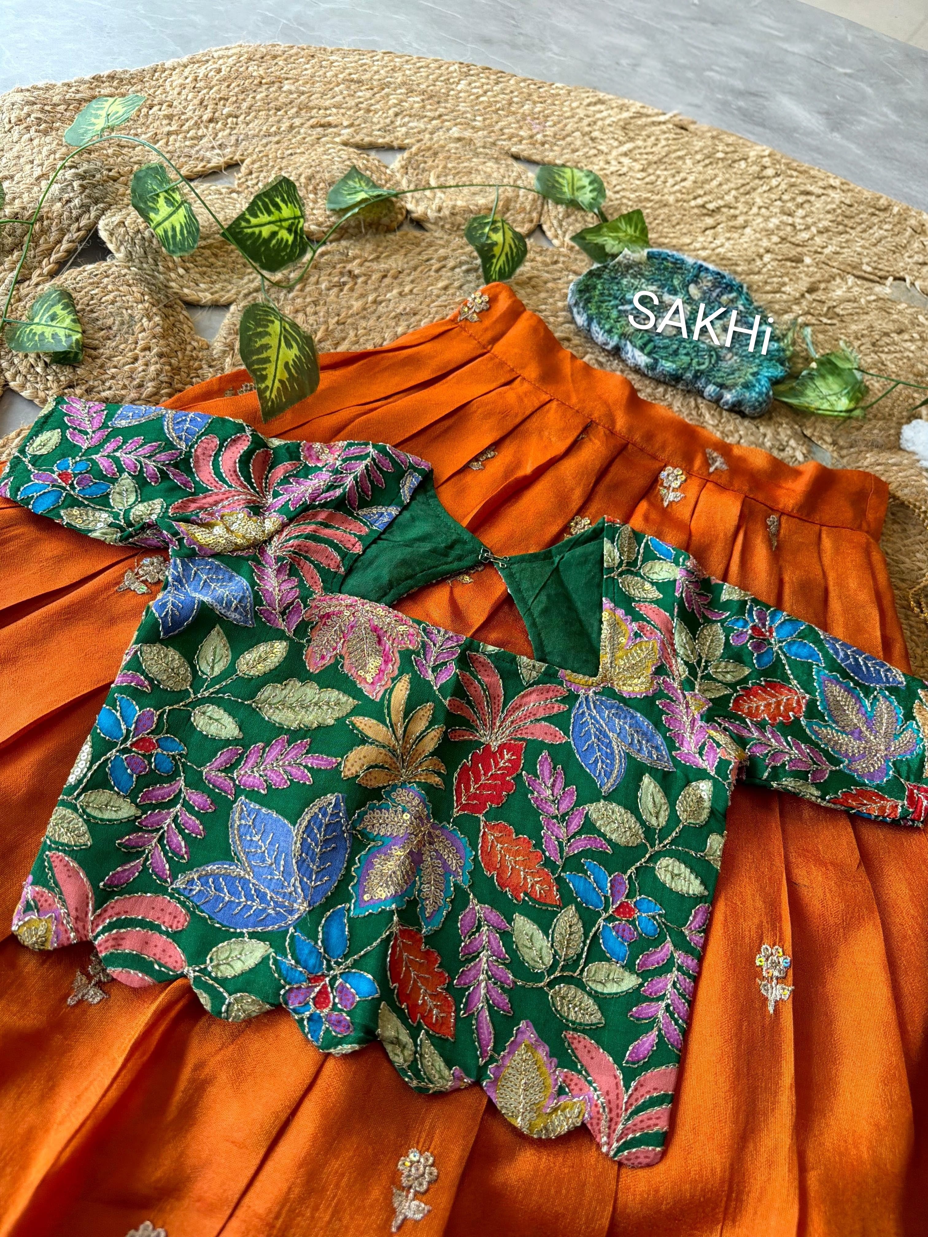 Vayyari Bhama : Kids Lehenga 💕