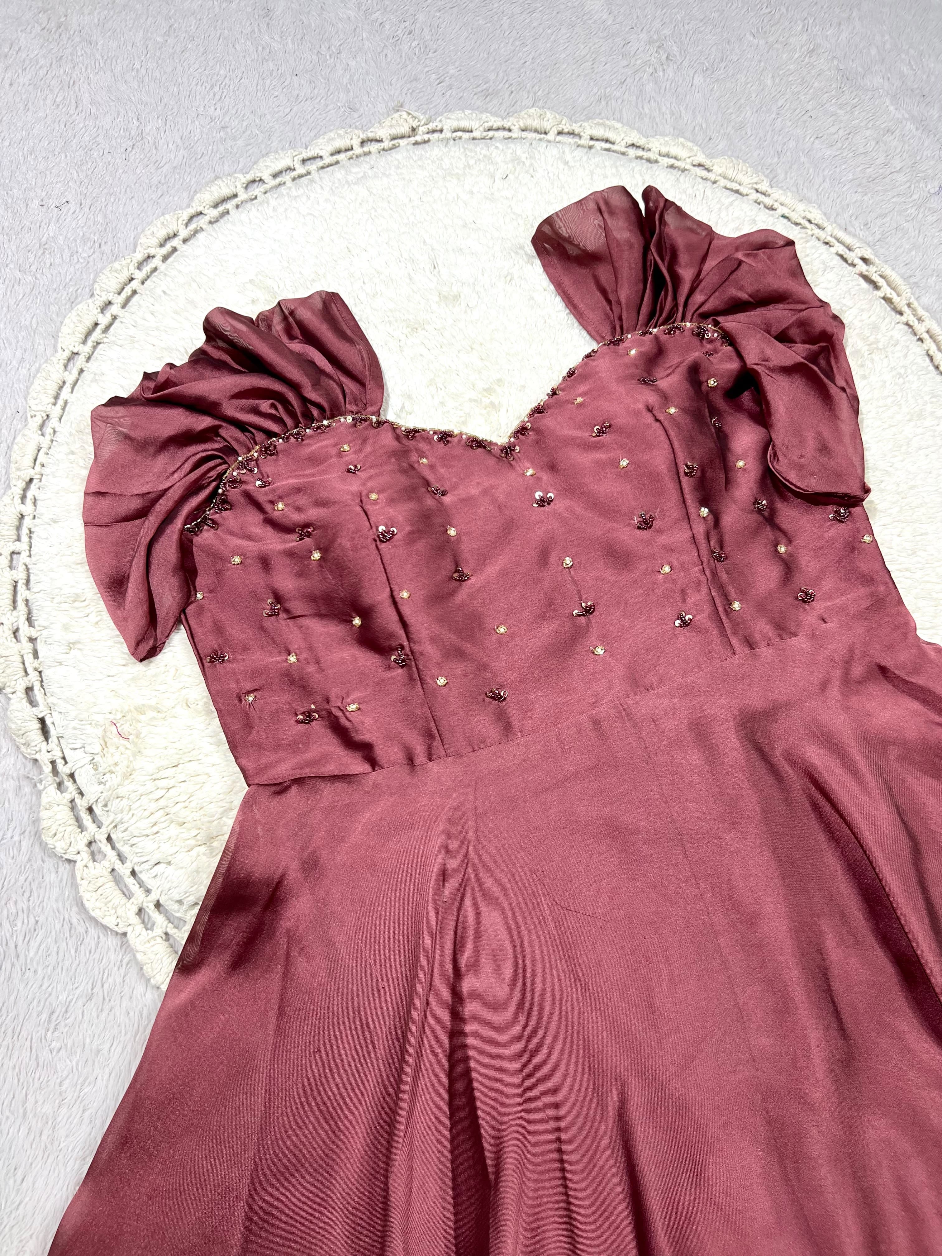 Lianna : Designer Rangoli frocks