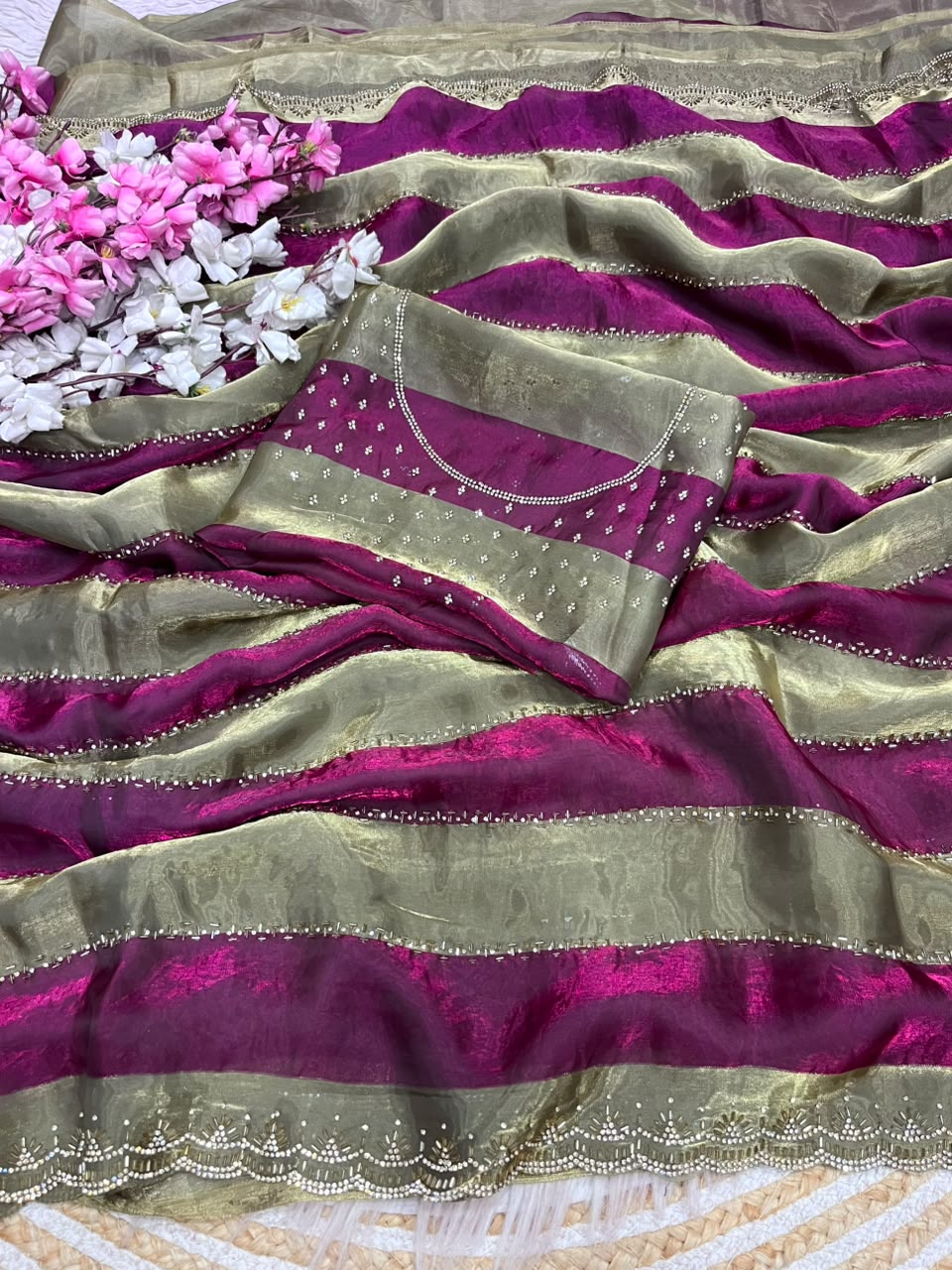 Rosy : designer sarees 💕