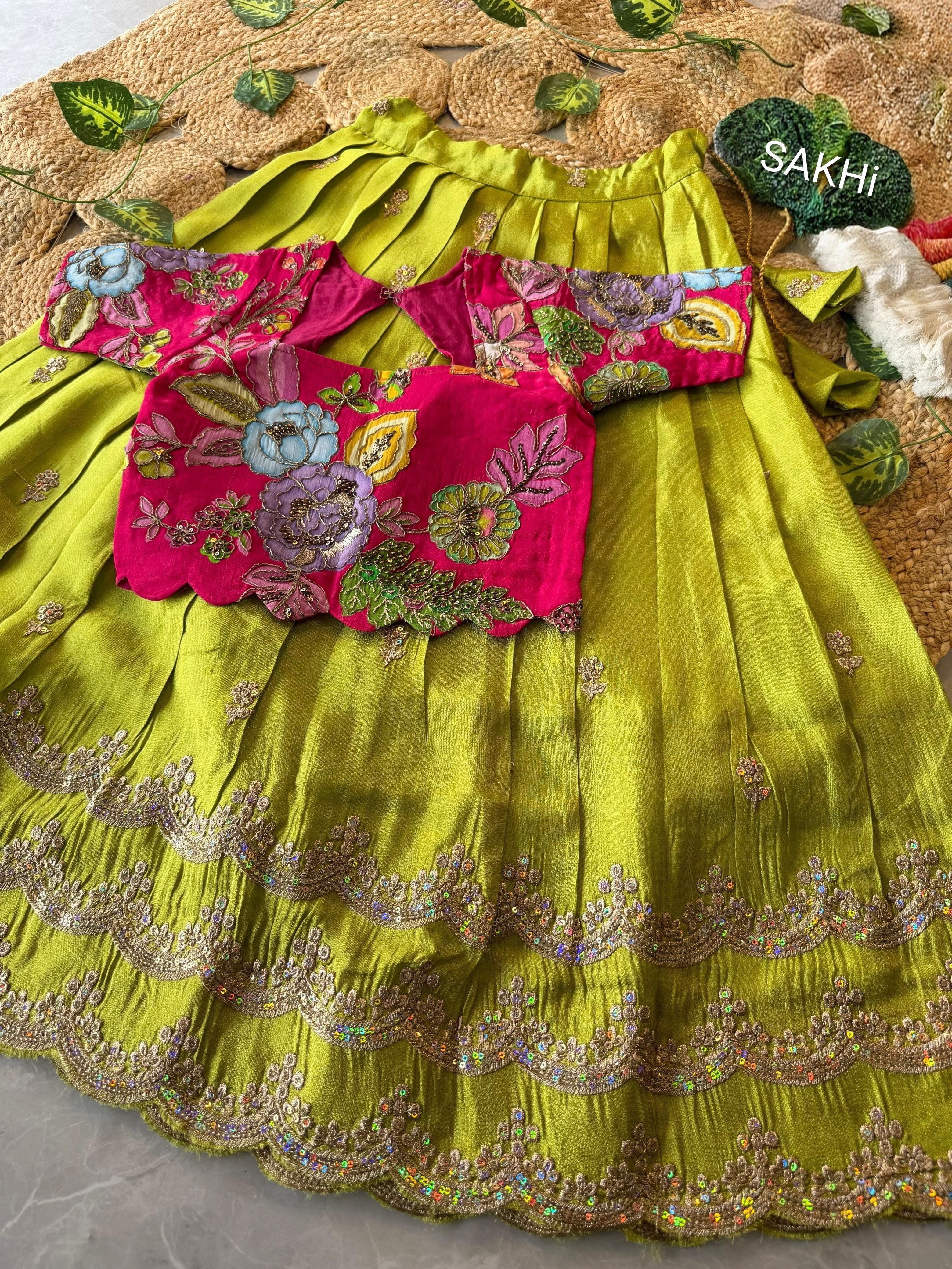 Vayyari Bhama : Kids Lehenga 💕