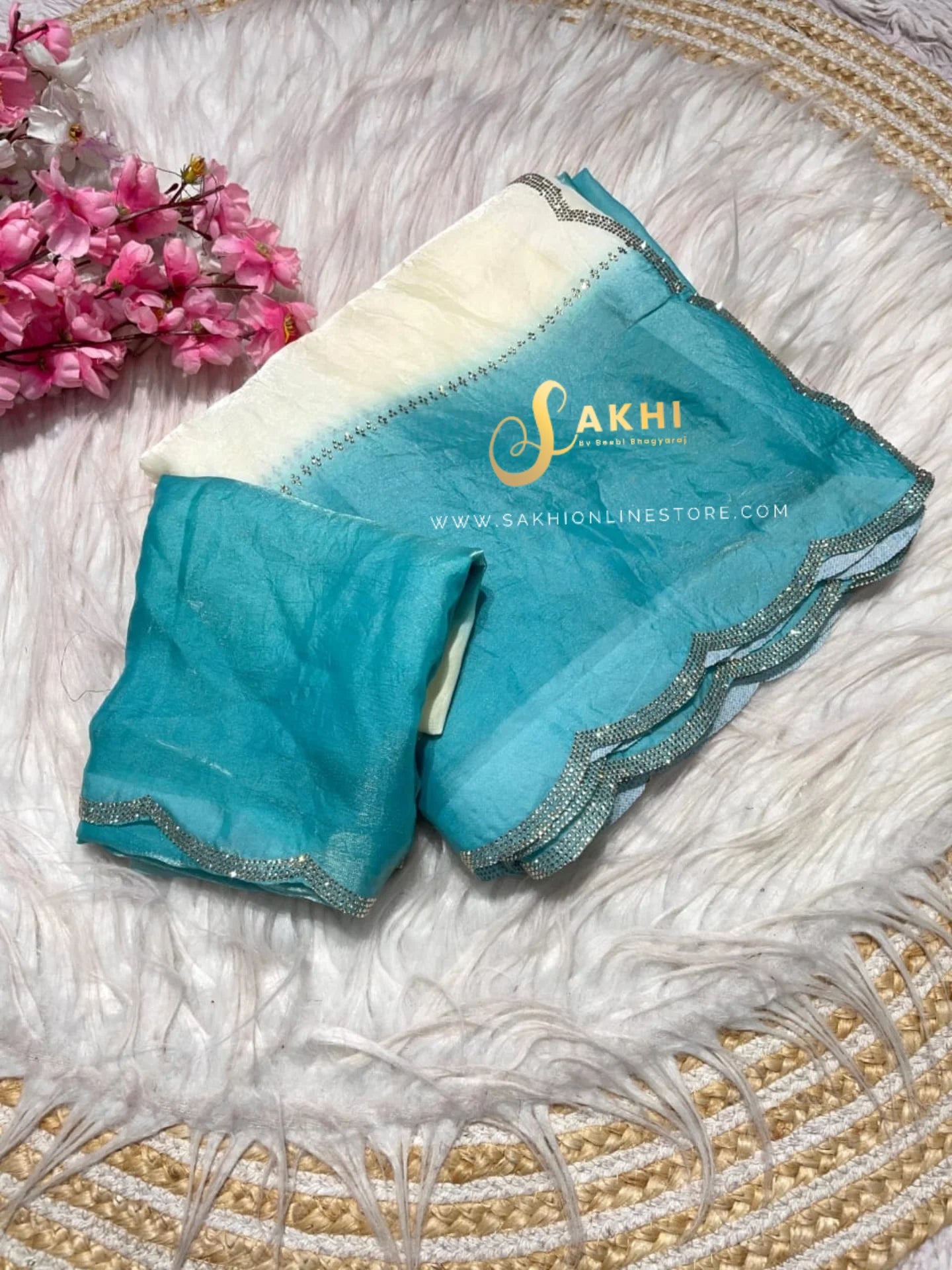 Rose Milk sarees 💕