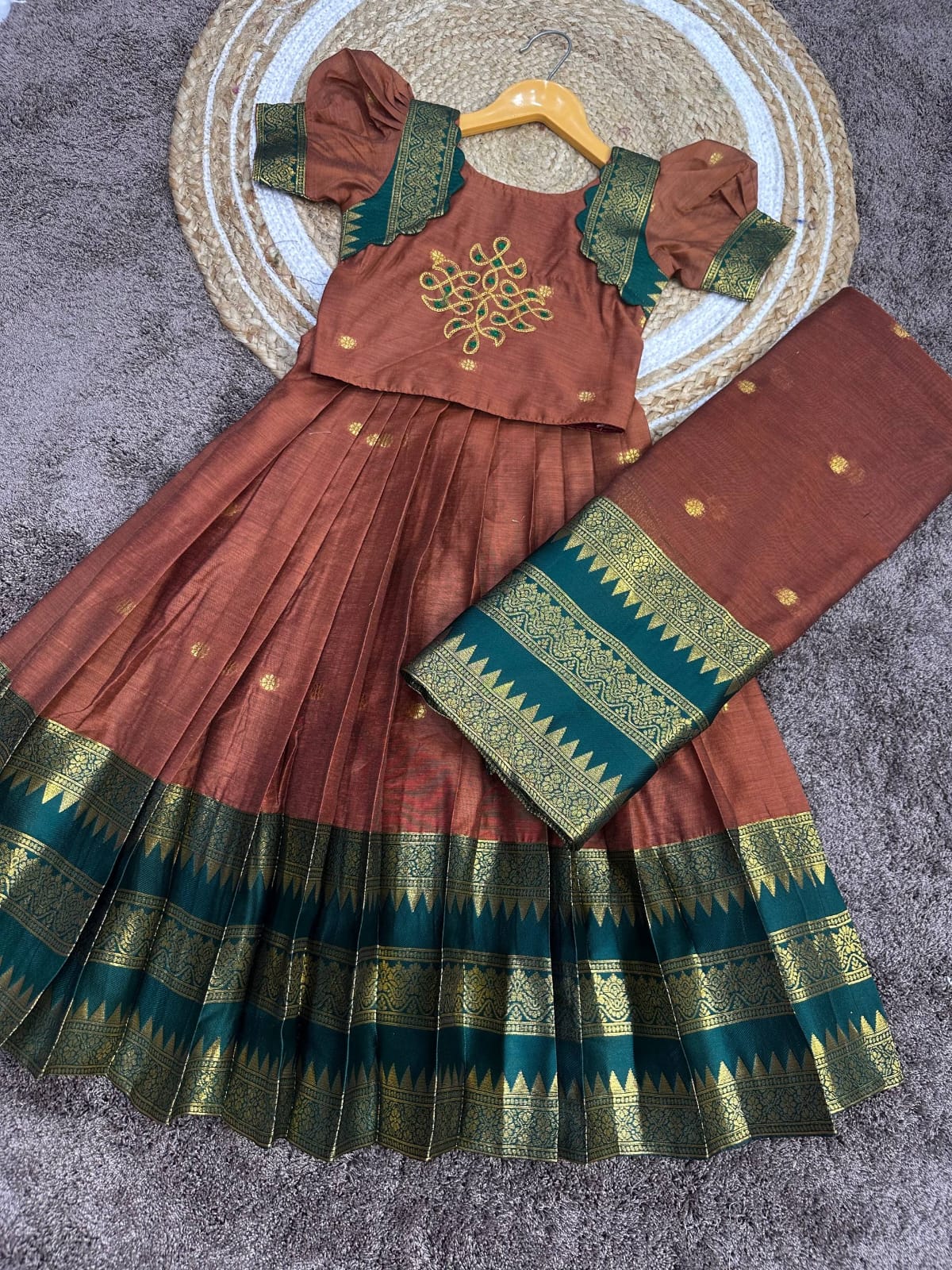 Komali half saree