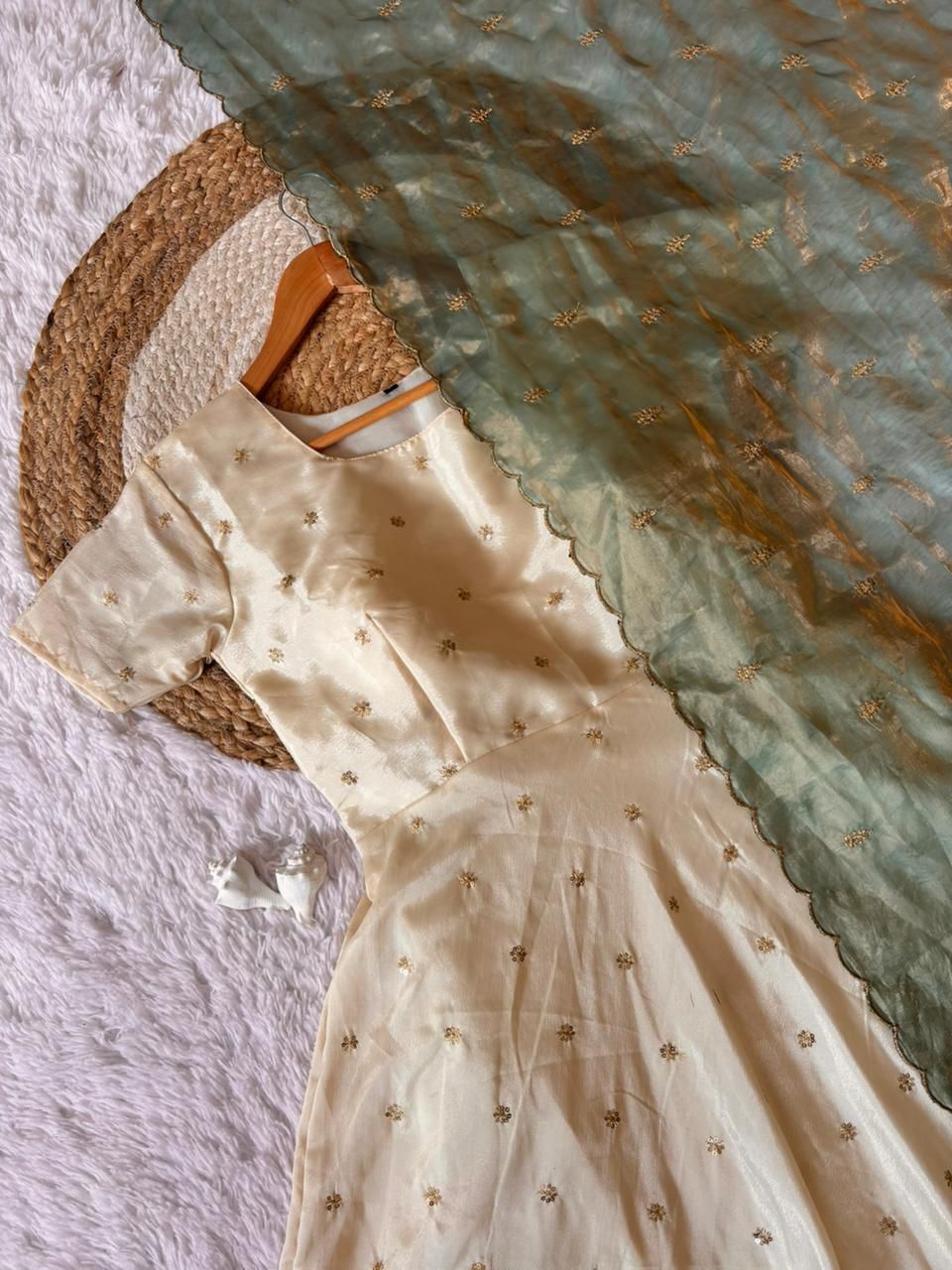 Pretty frock with dupatta
