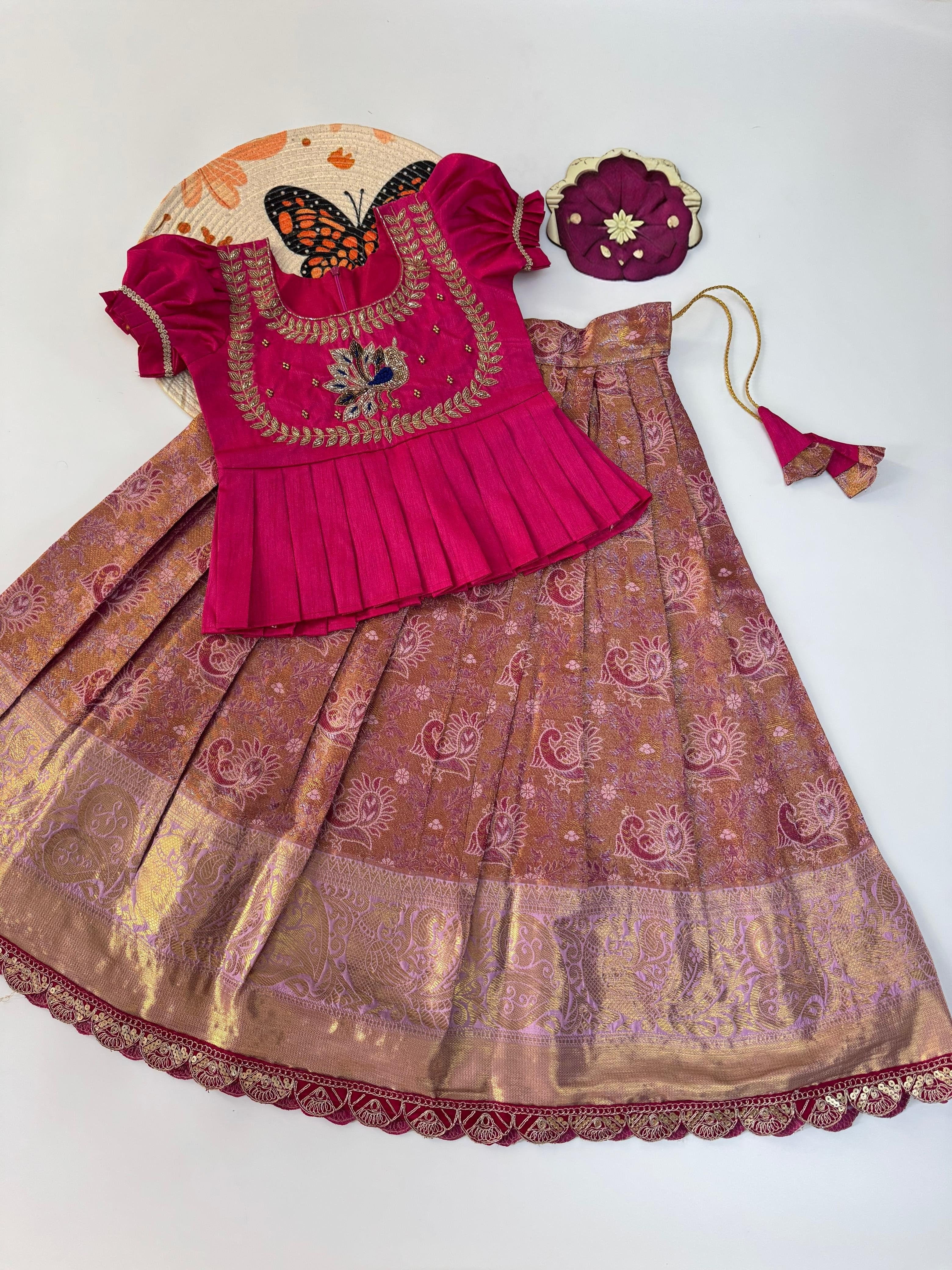 Parinaya: Kids lehengas