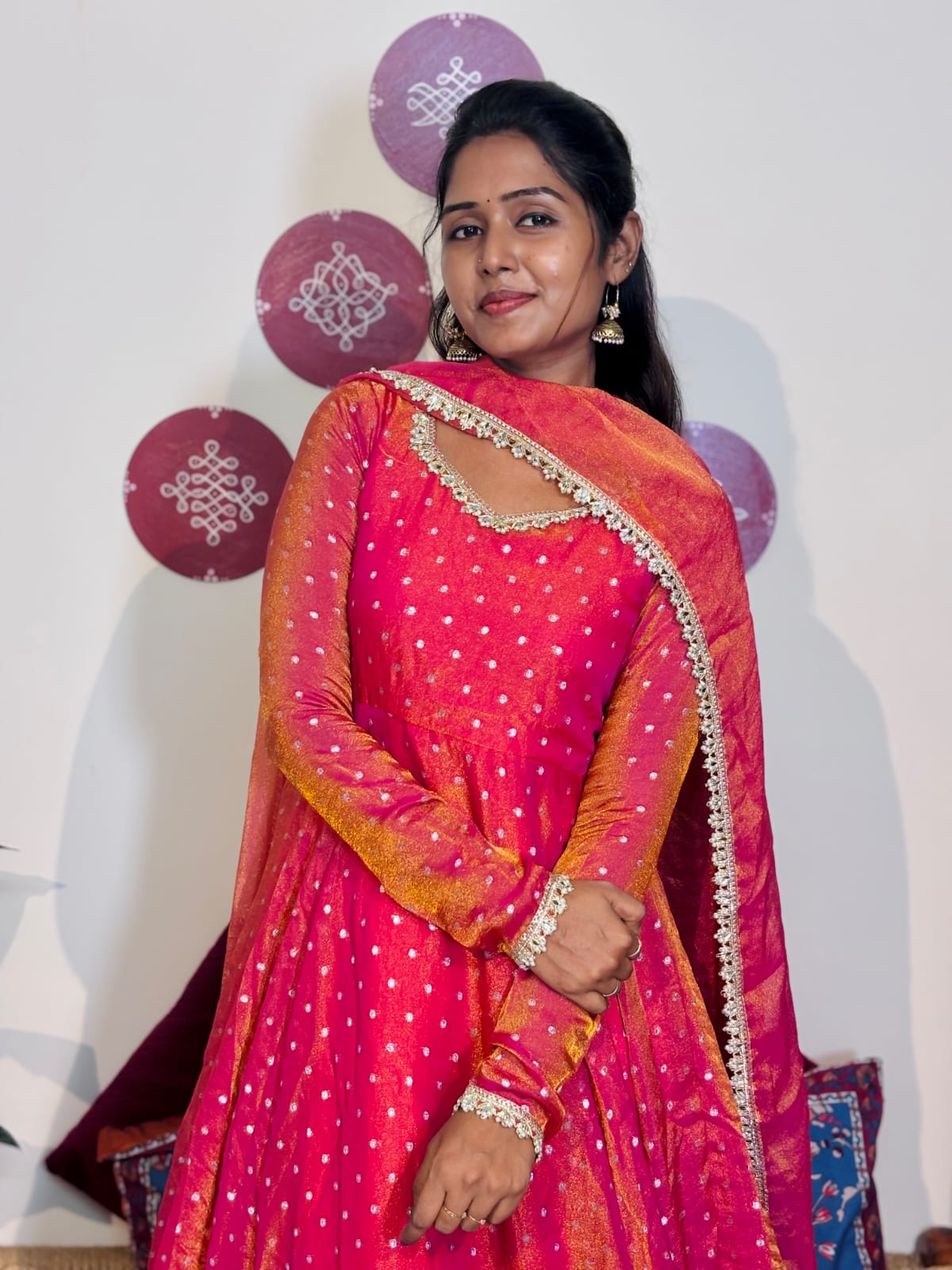 Monisha : Trending Anarkali outfit