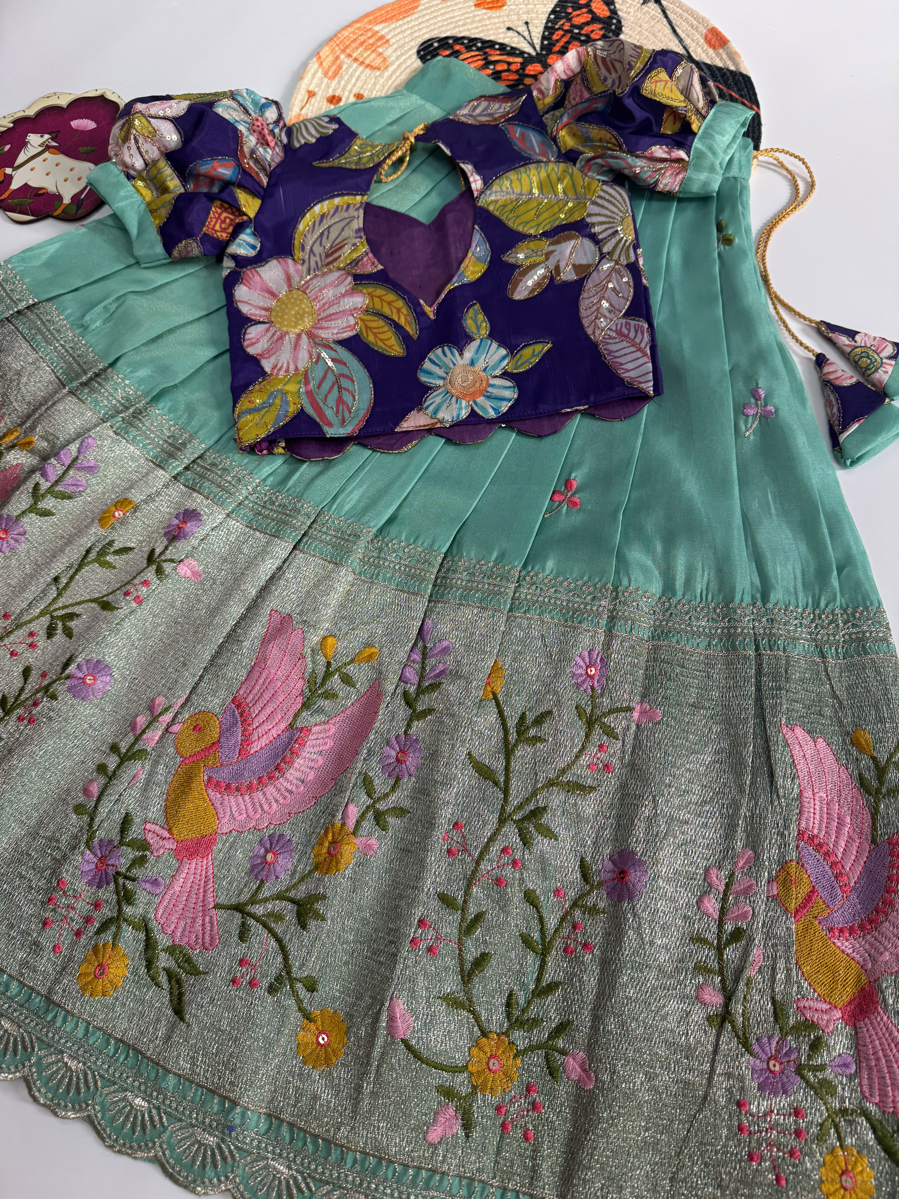 Janani : Premium Kids Lehenga