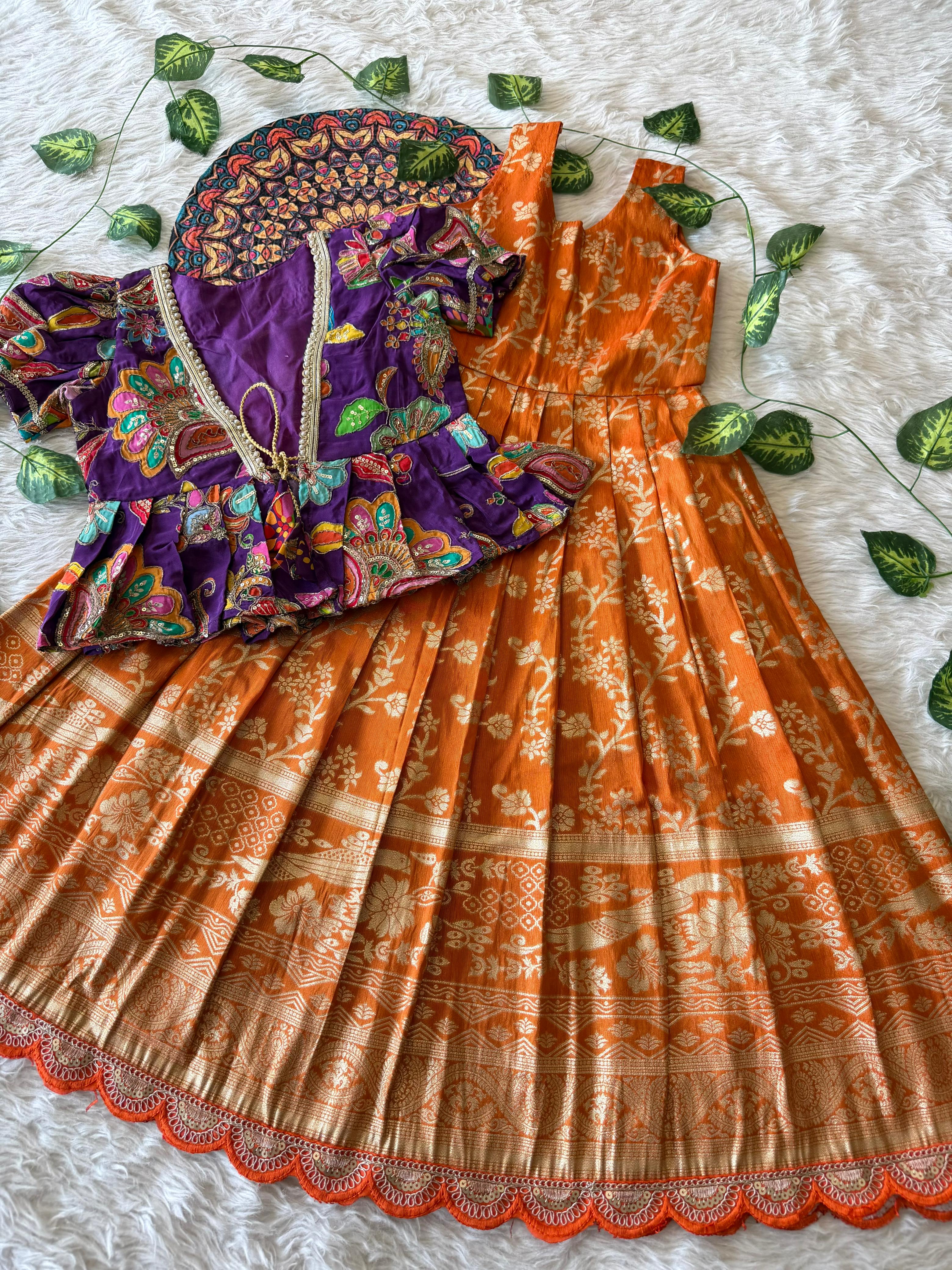 Princess frock in Traditional Design