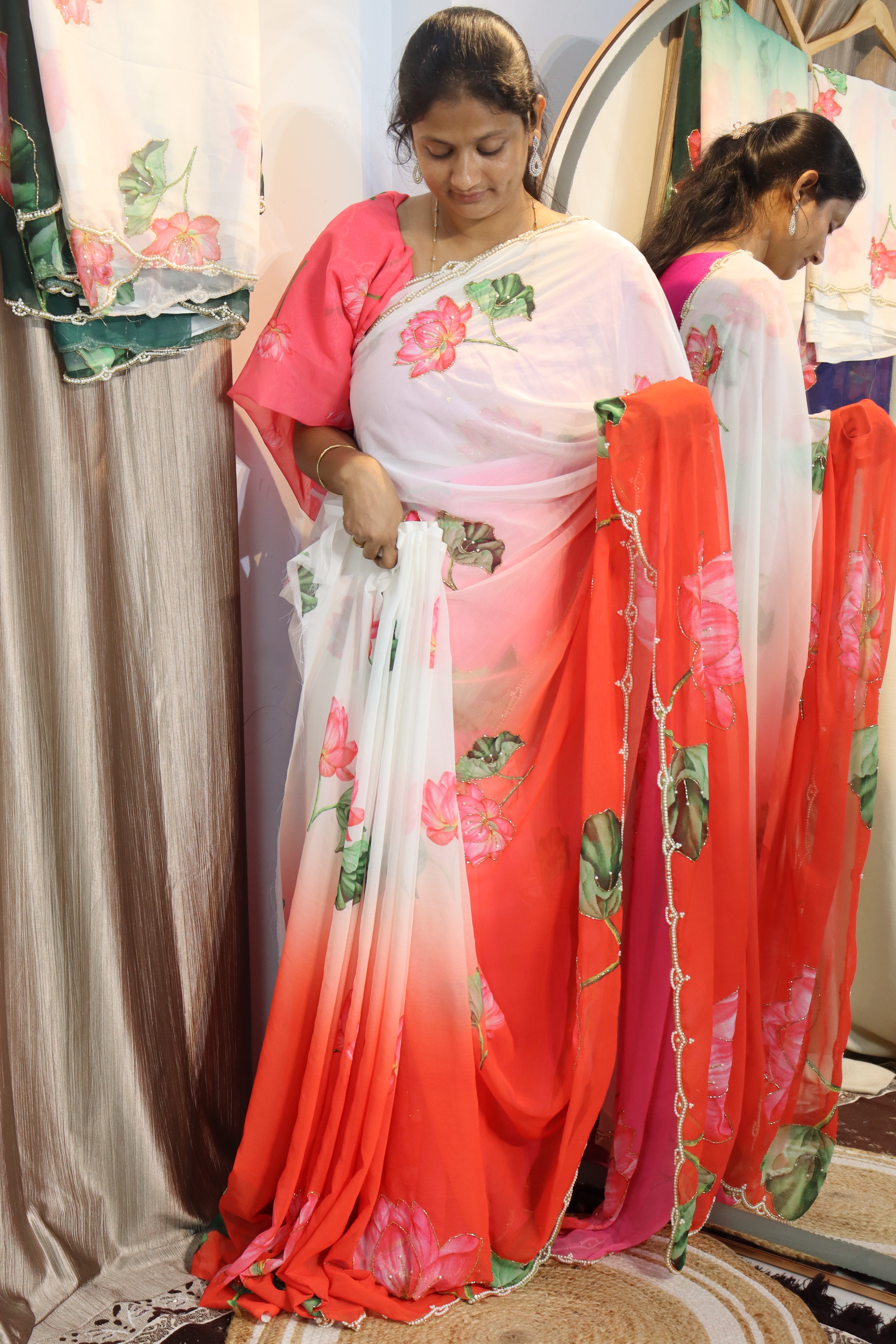 Niha - Floral Sarees ❤️