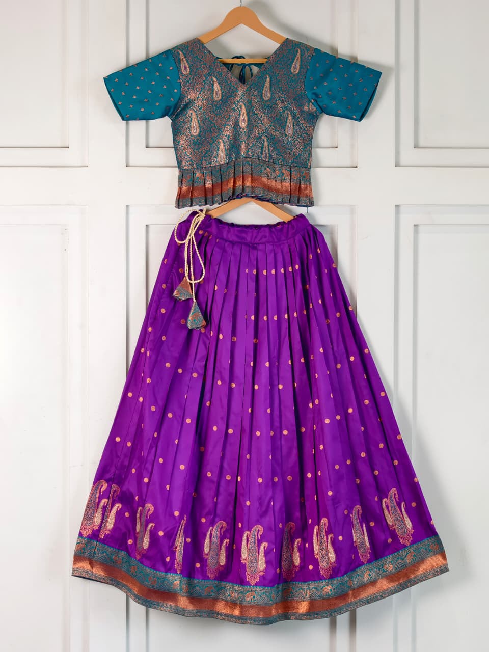 Tulasi : Kids Semi Pattu Lehenga 💕