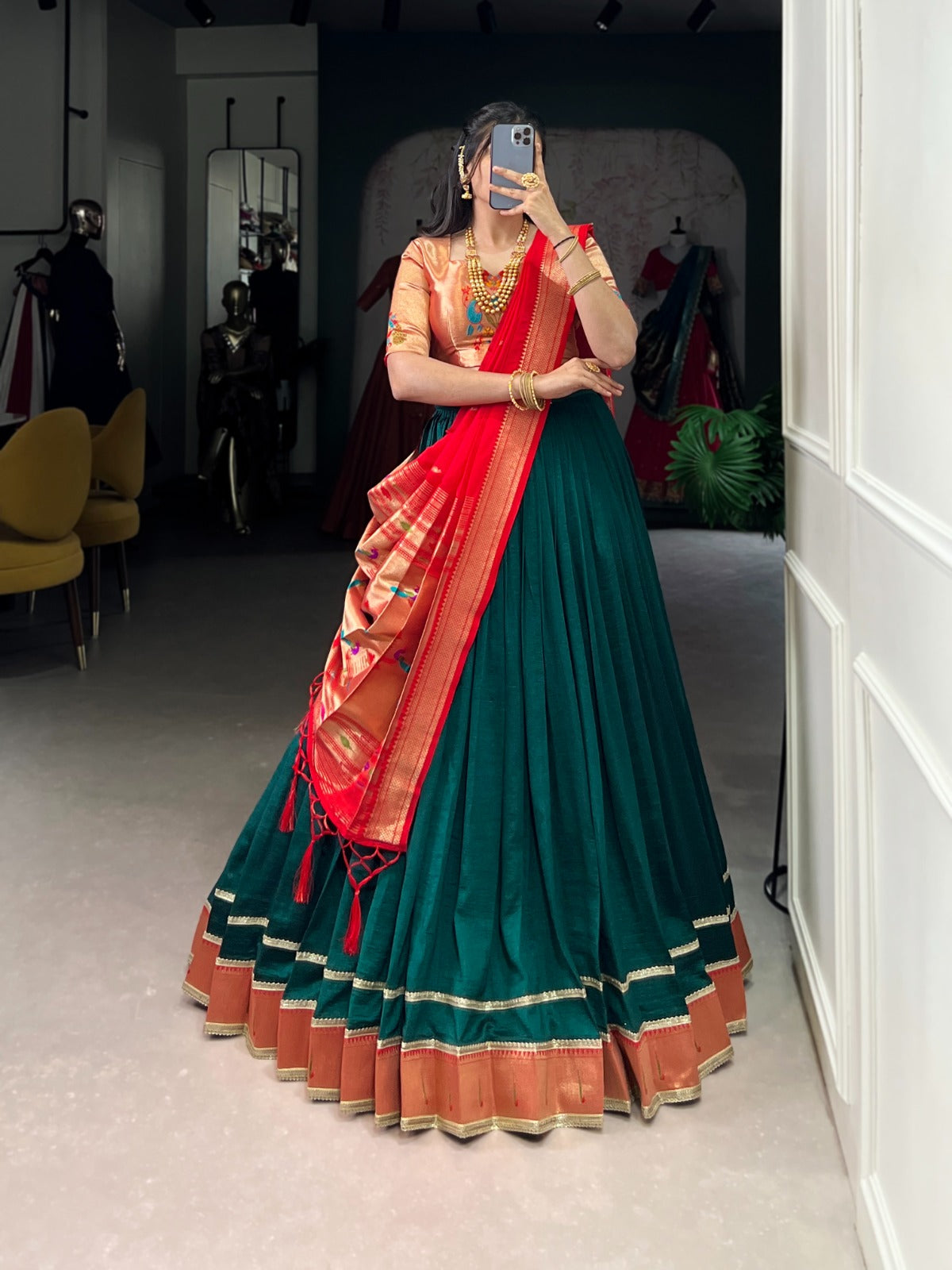 Paithani Lehenga set