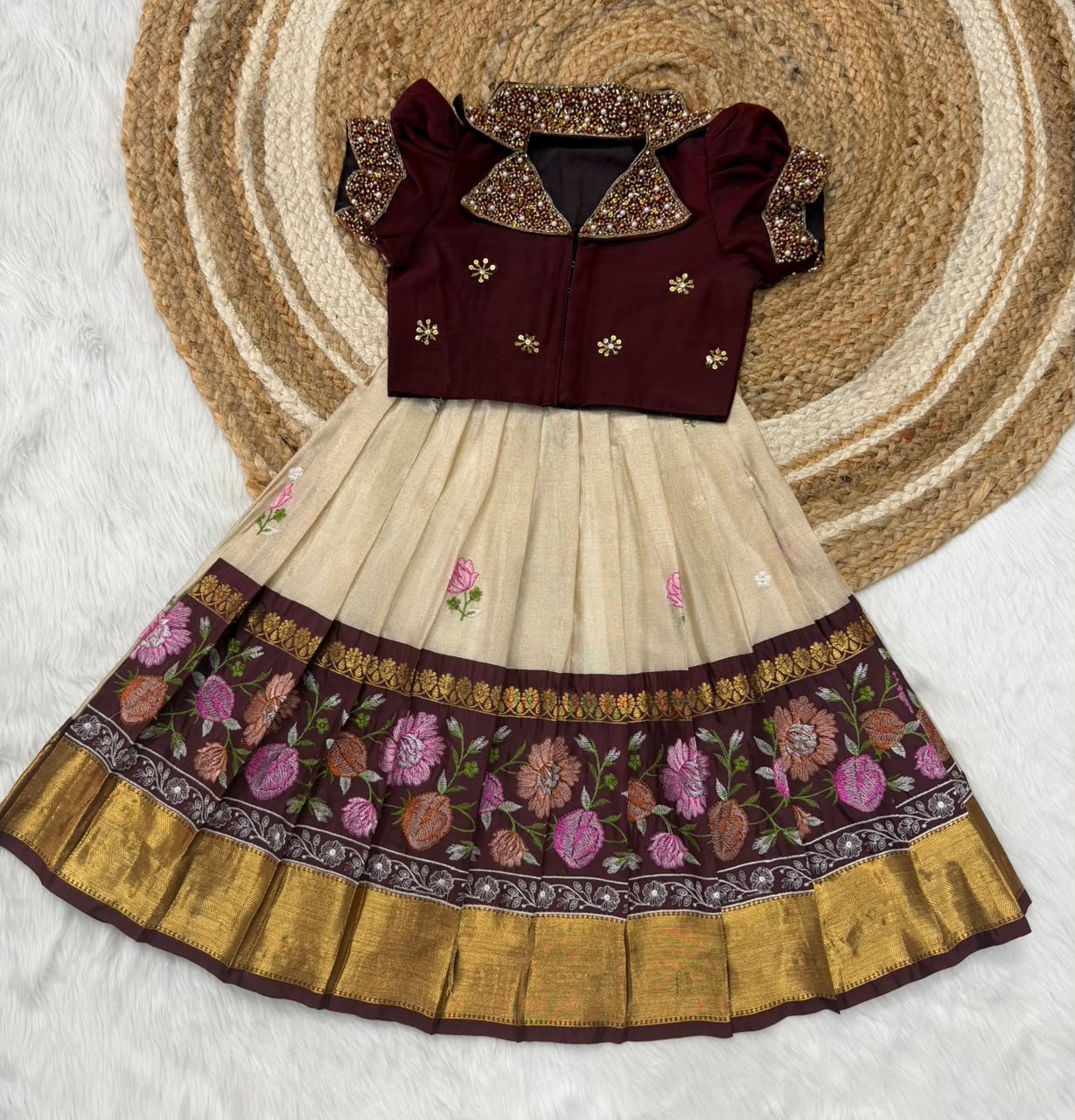 Kyra : Customised Lehenga for kids