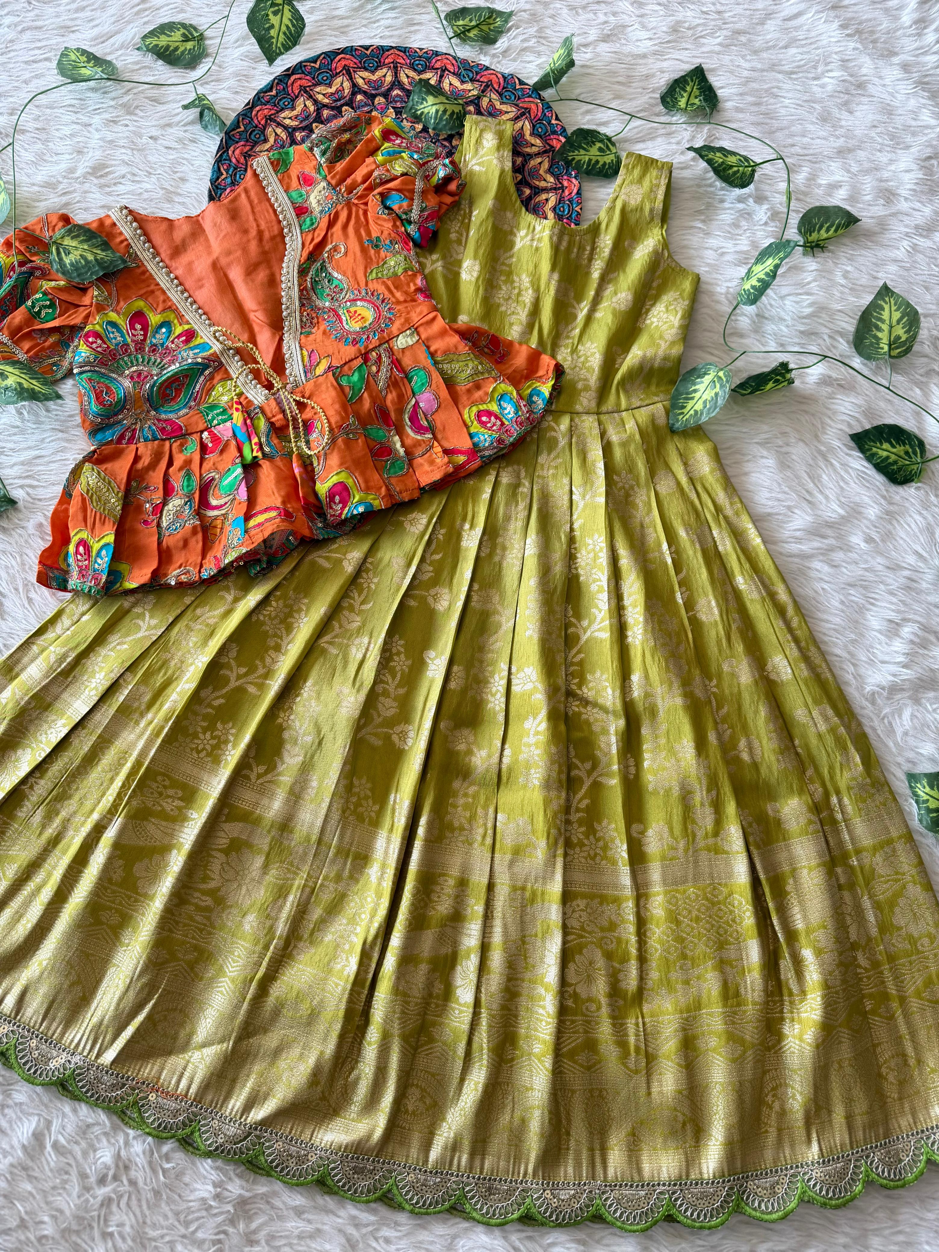 Princess frock in Traditional Design