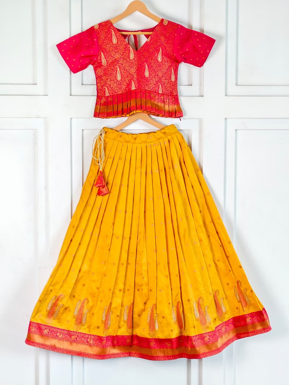 Tulasi : Kids Semi Pattu Lehenga 💕