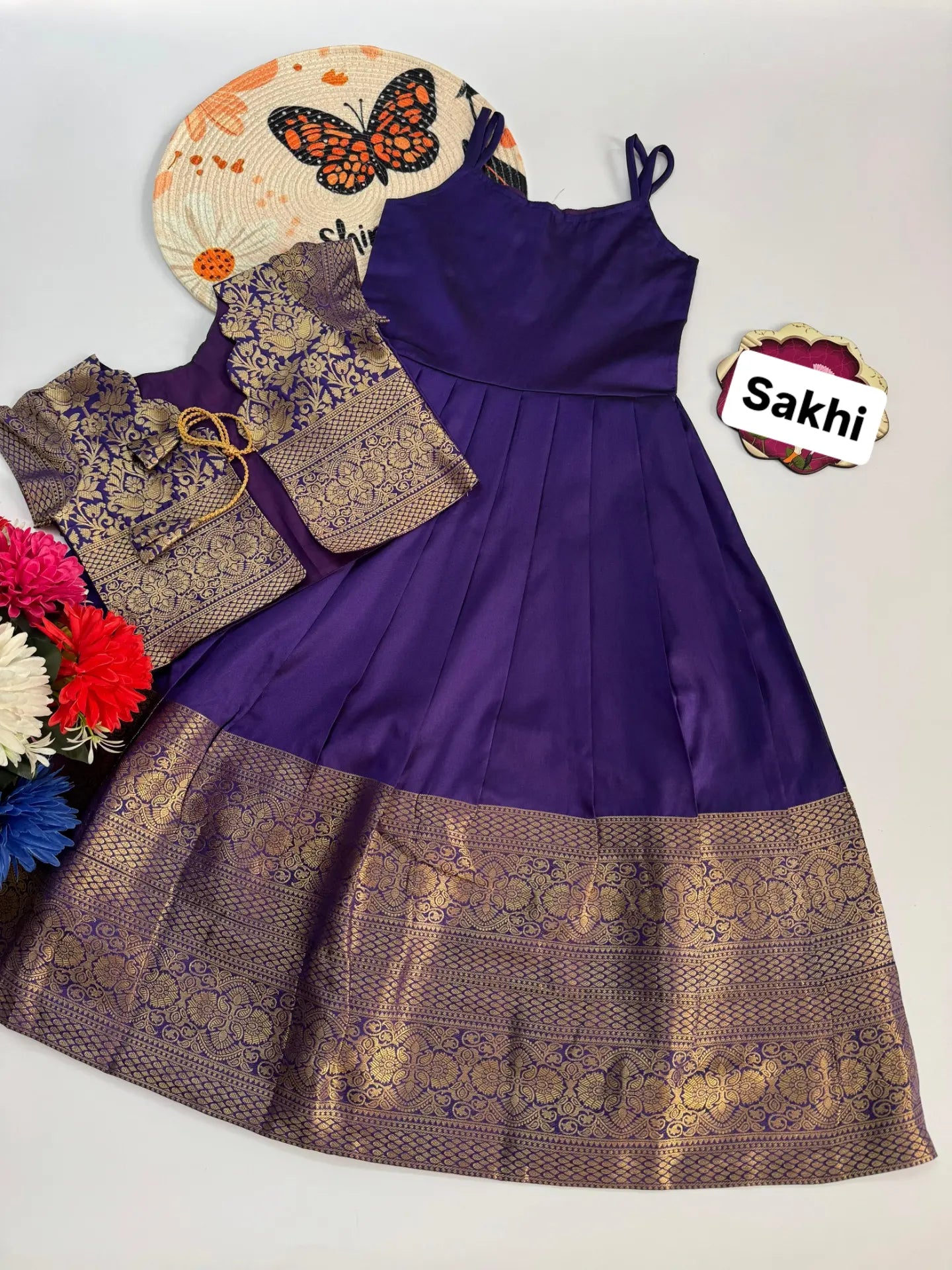 Kids 2 In One traditional frocks 💕