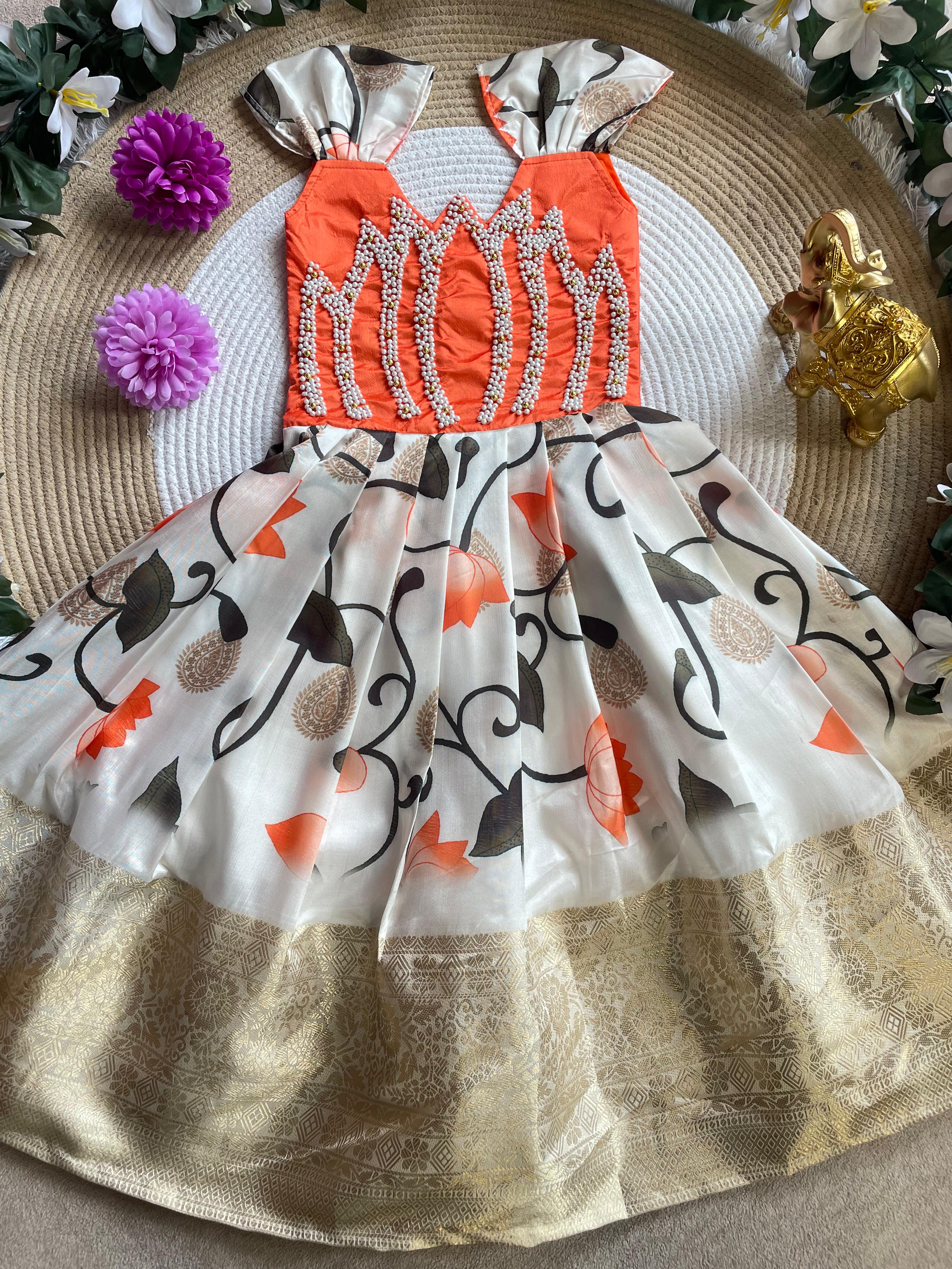 Fusion fashionista frock