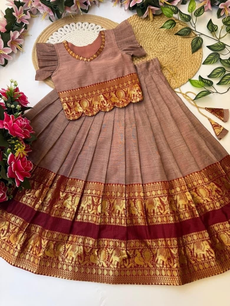 Aira : Traditional Kids Lehenga 💕