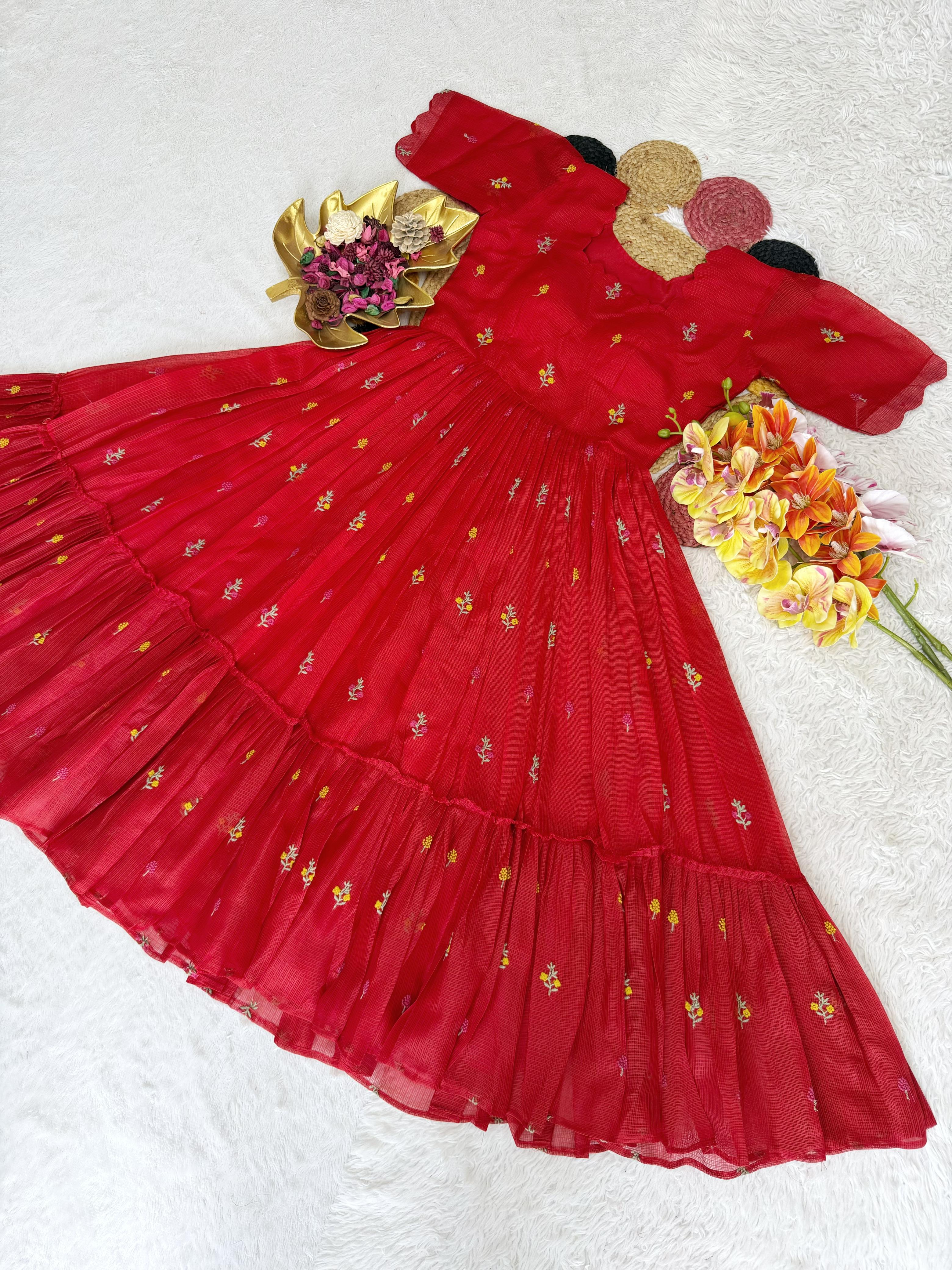 Roohi: Kota checks Frocks 💕