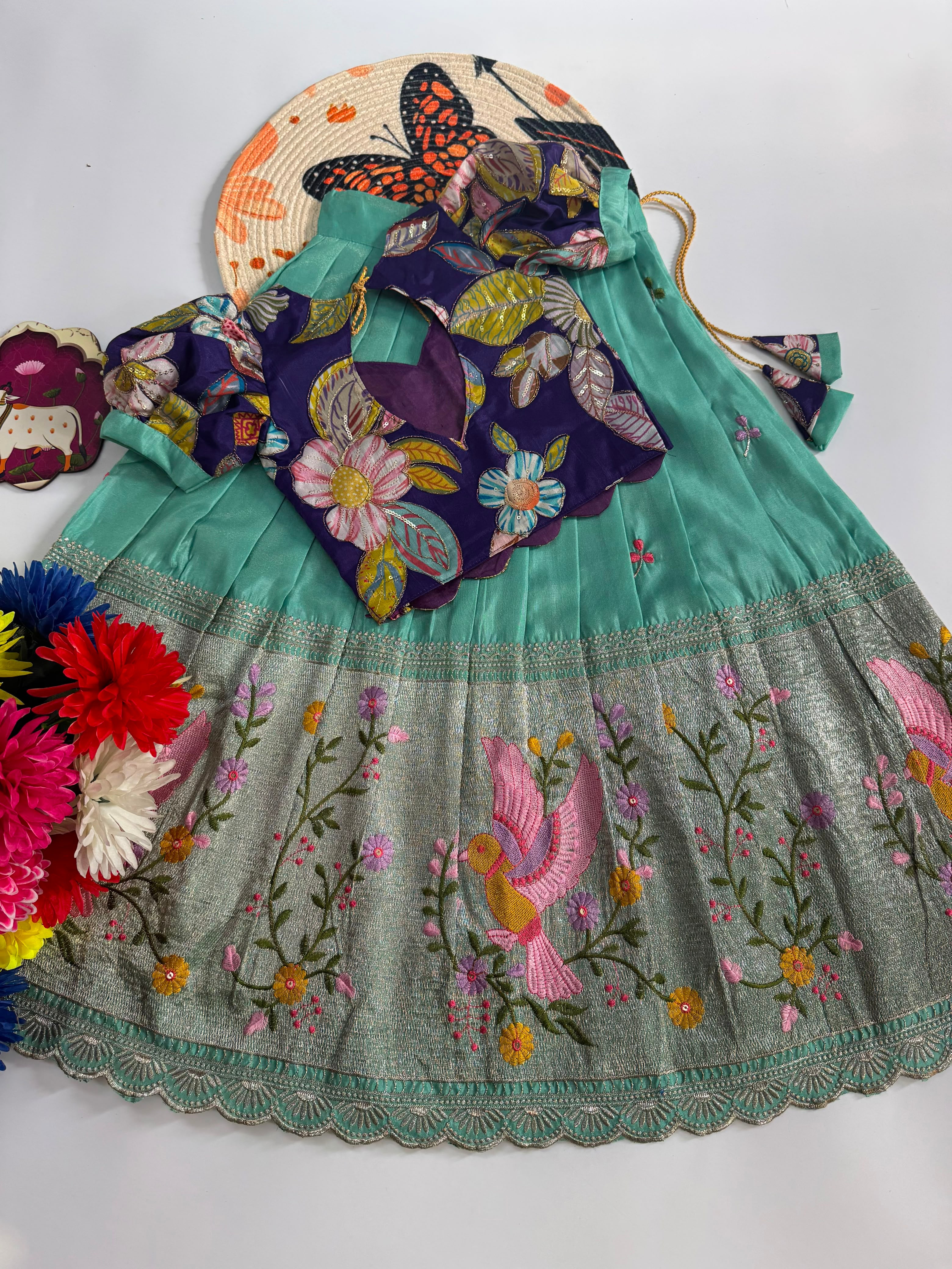 Janani : Premium Kids Lehenga