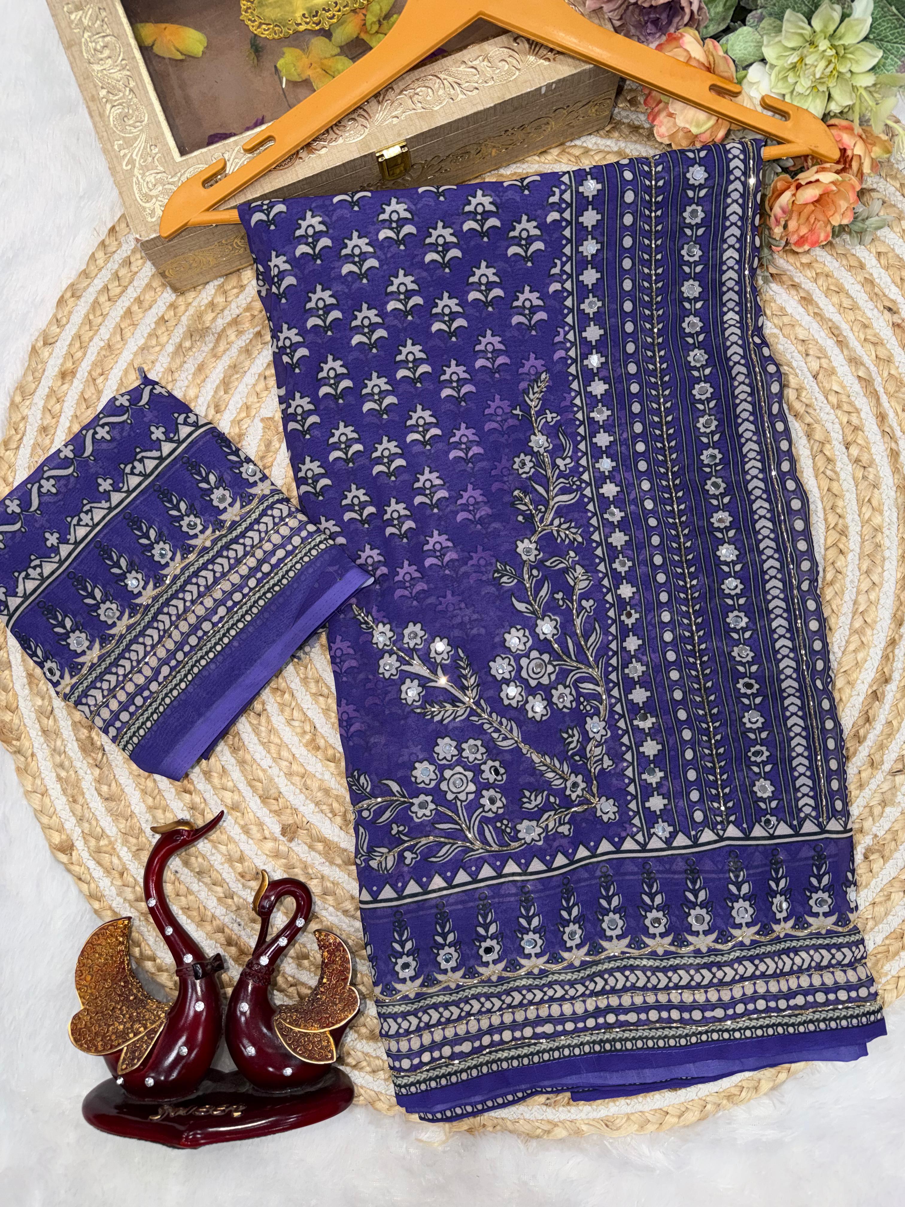 Kareena Katrina  : Inspired Designer Saree