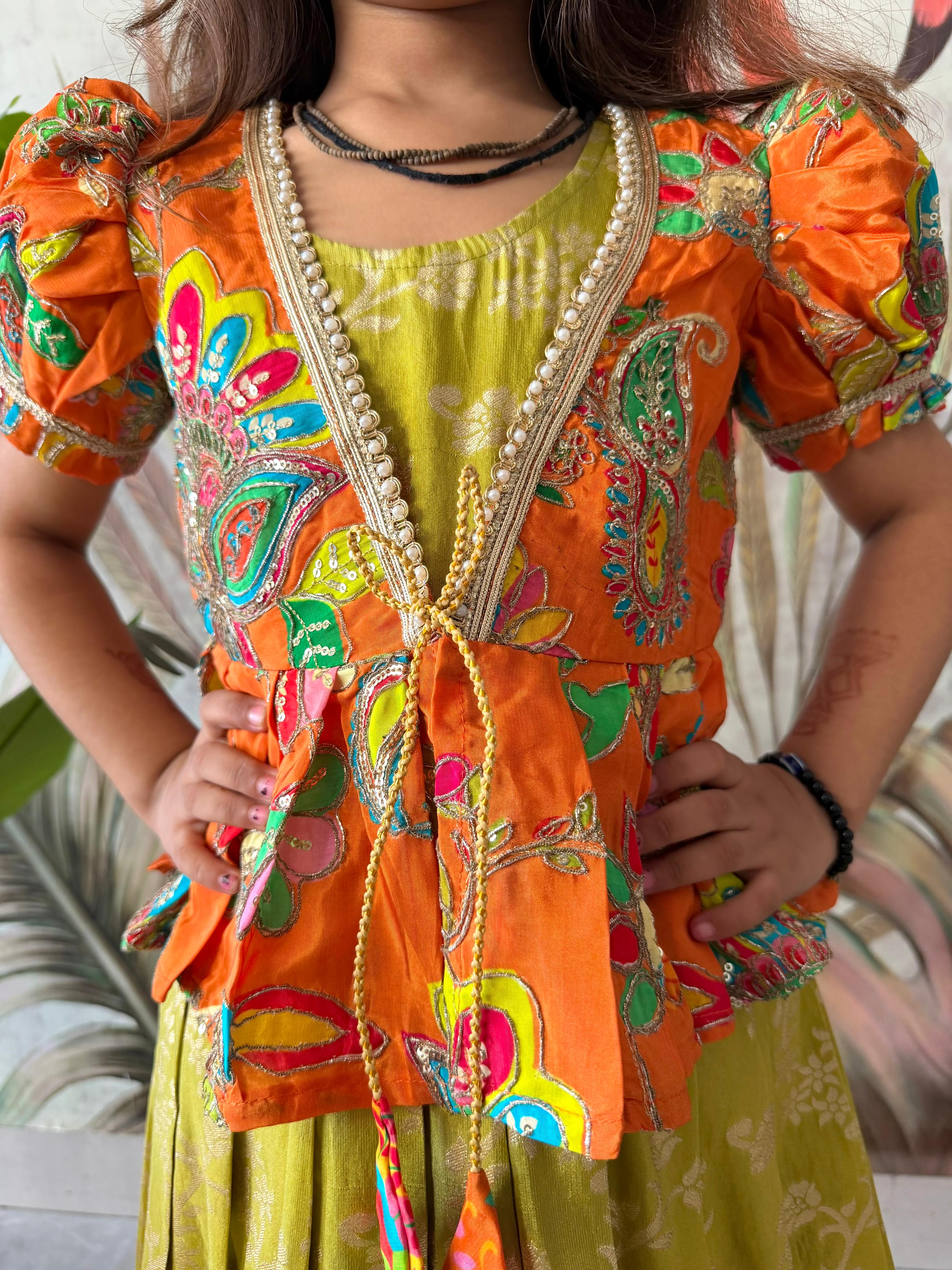 Princess frock in Traditional Design