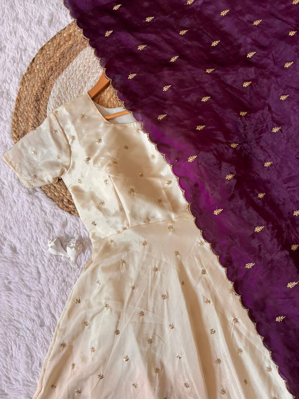 Pretty frock with dupatta