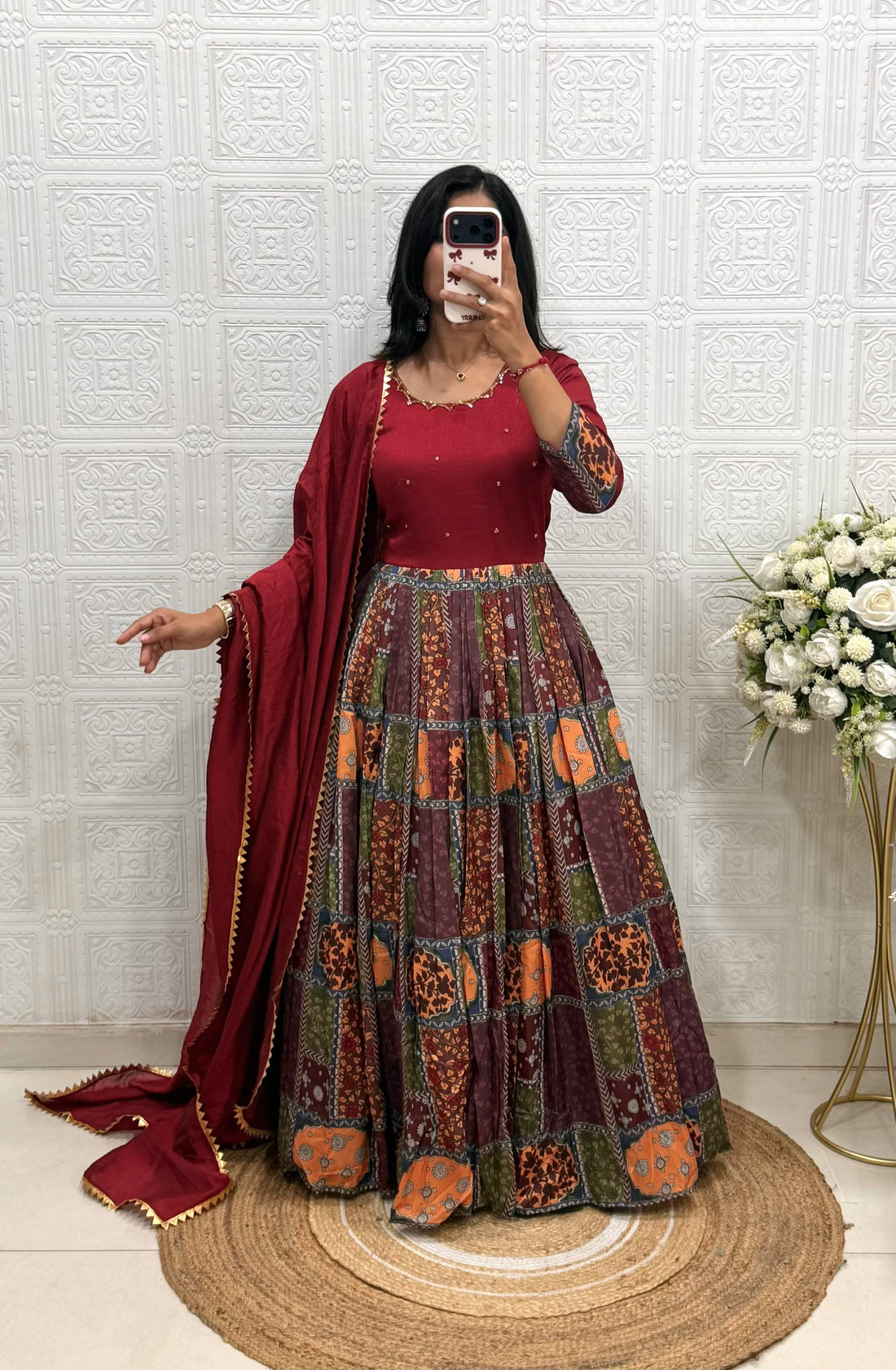 Sasha : Kurti with dupatta