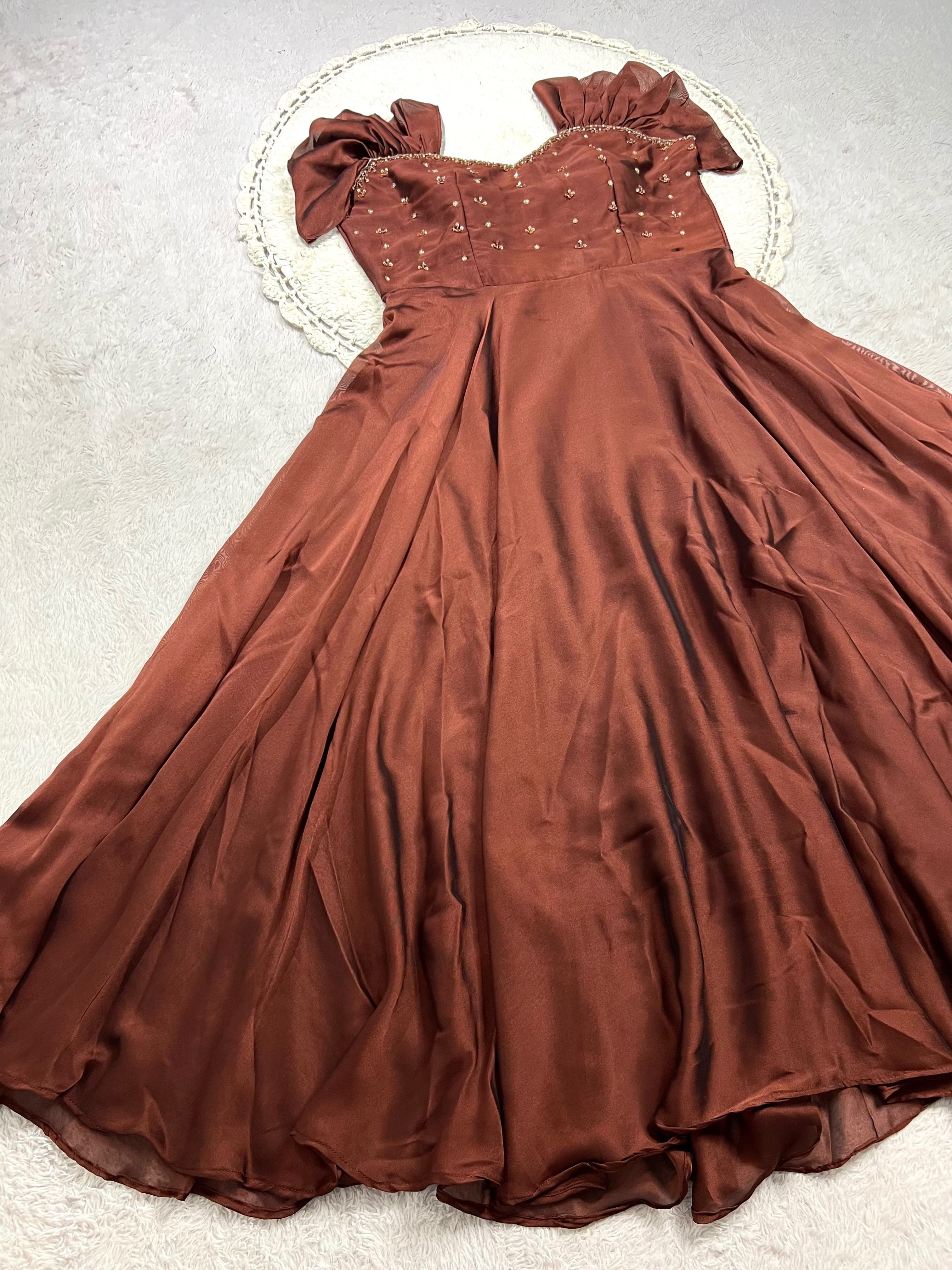 Lianna : Designer Rangoli frocks