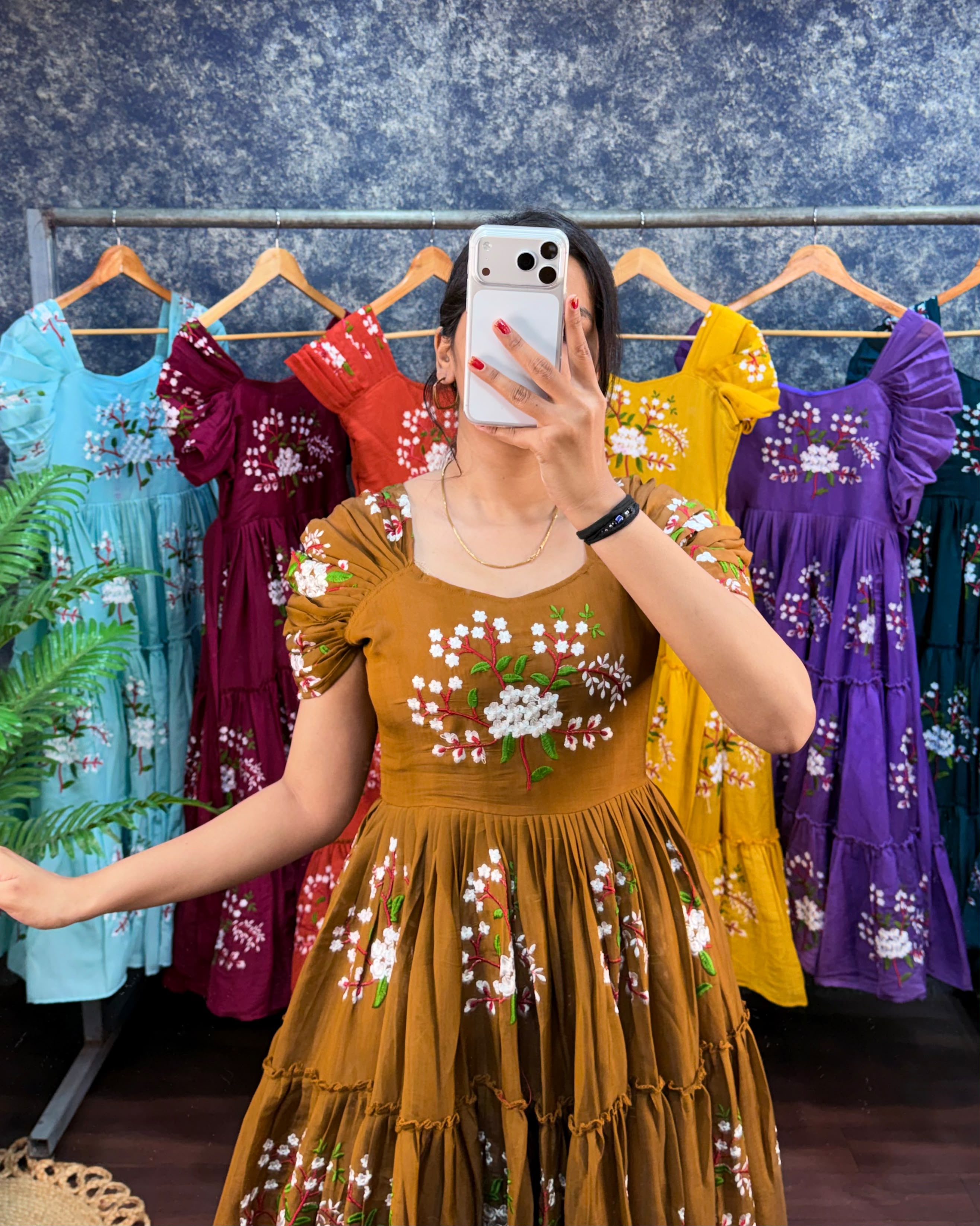 Liya : Pure mul cotton frocks