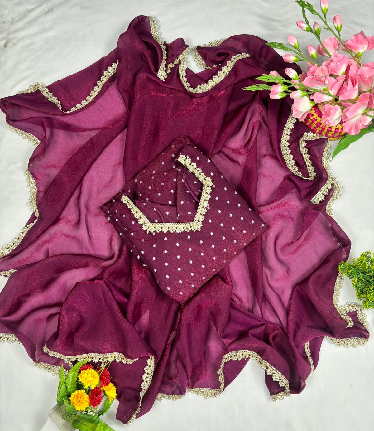 Monisha : Trending Anarkali outfit