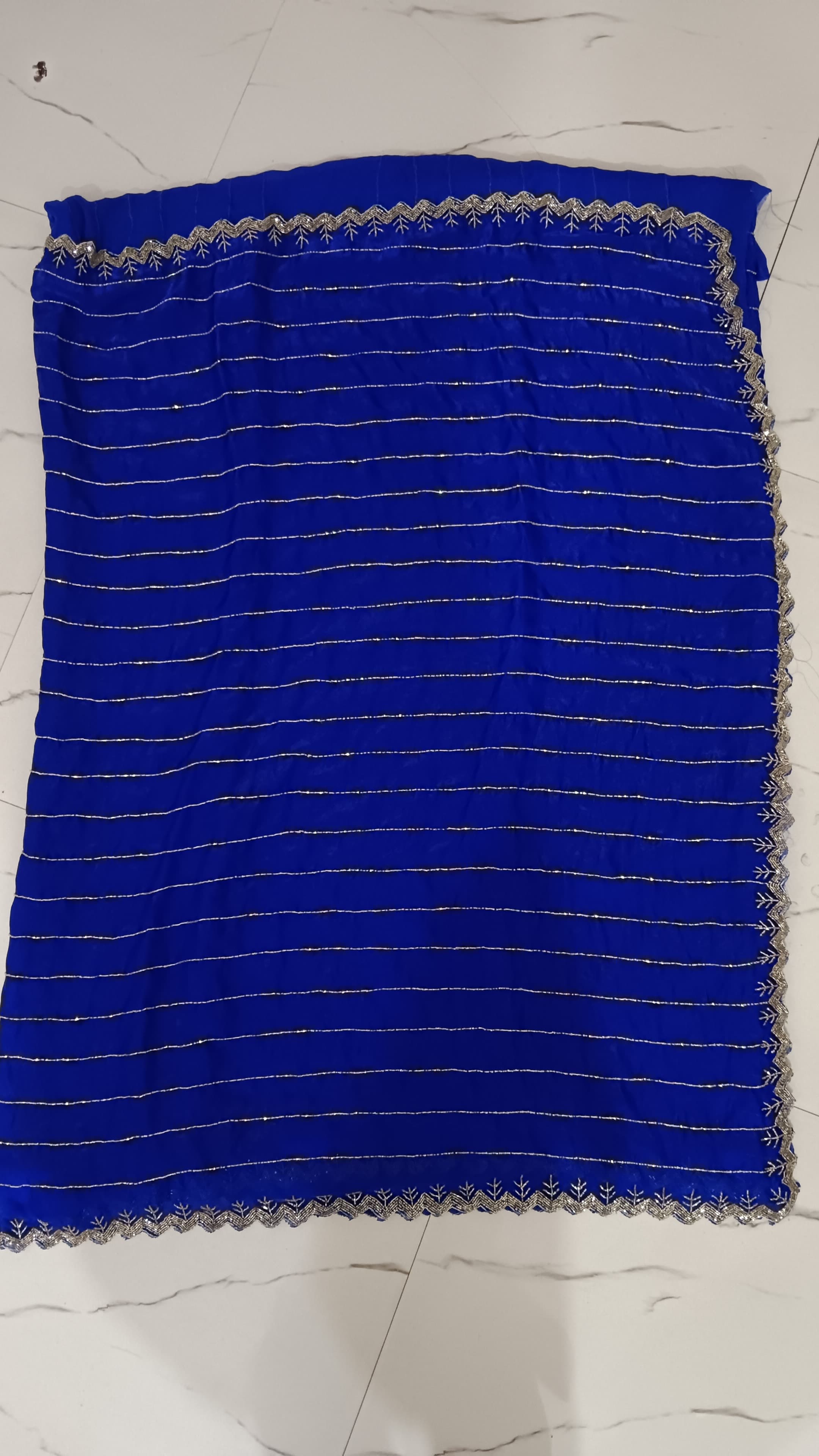 Rezina : Georgette handwork saree