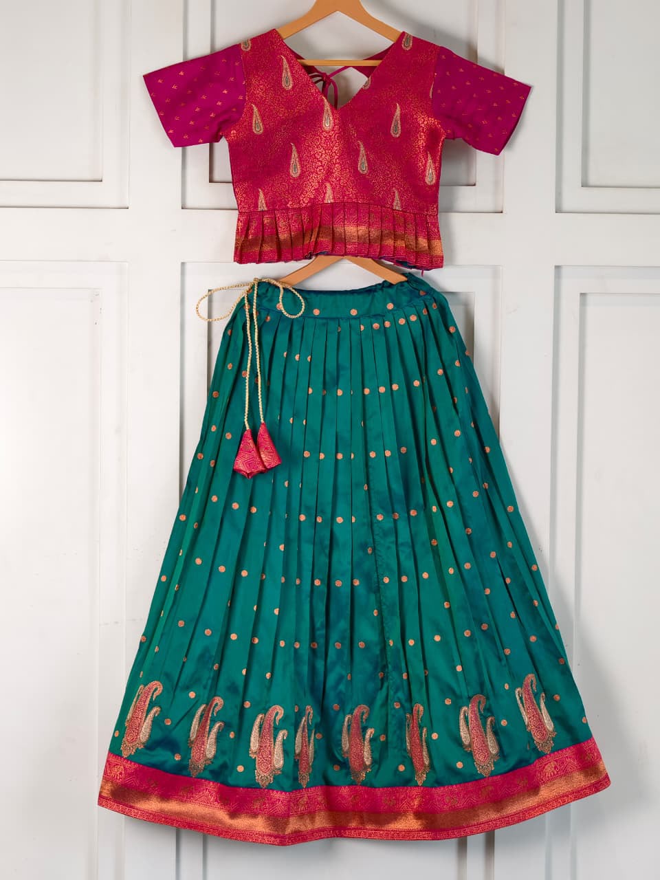Tulasi : Kids Semi Pattu Lehenga 💕