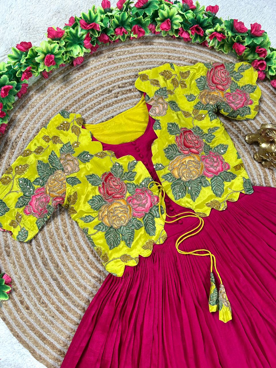 Trending Floral Frock 💕