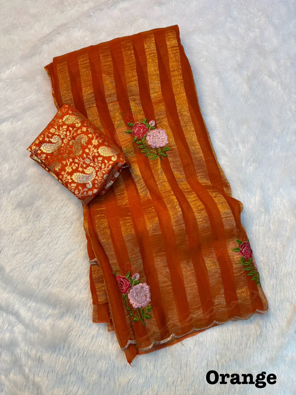 Monah: Pretty Crush silk saree