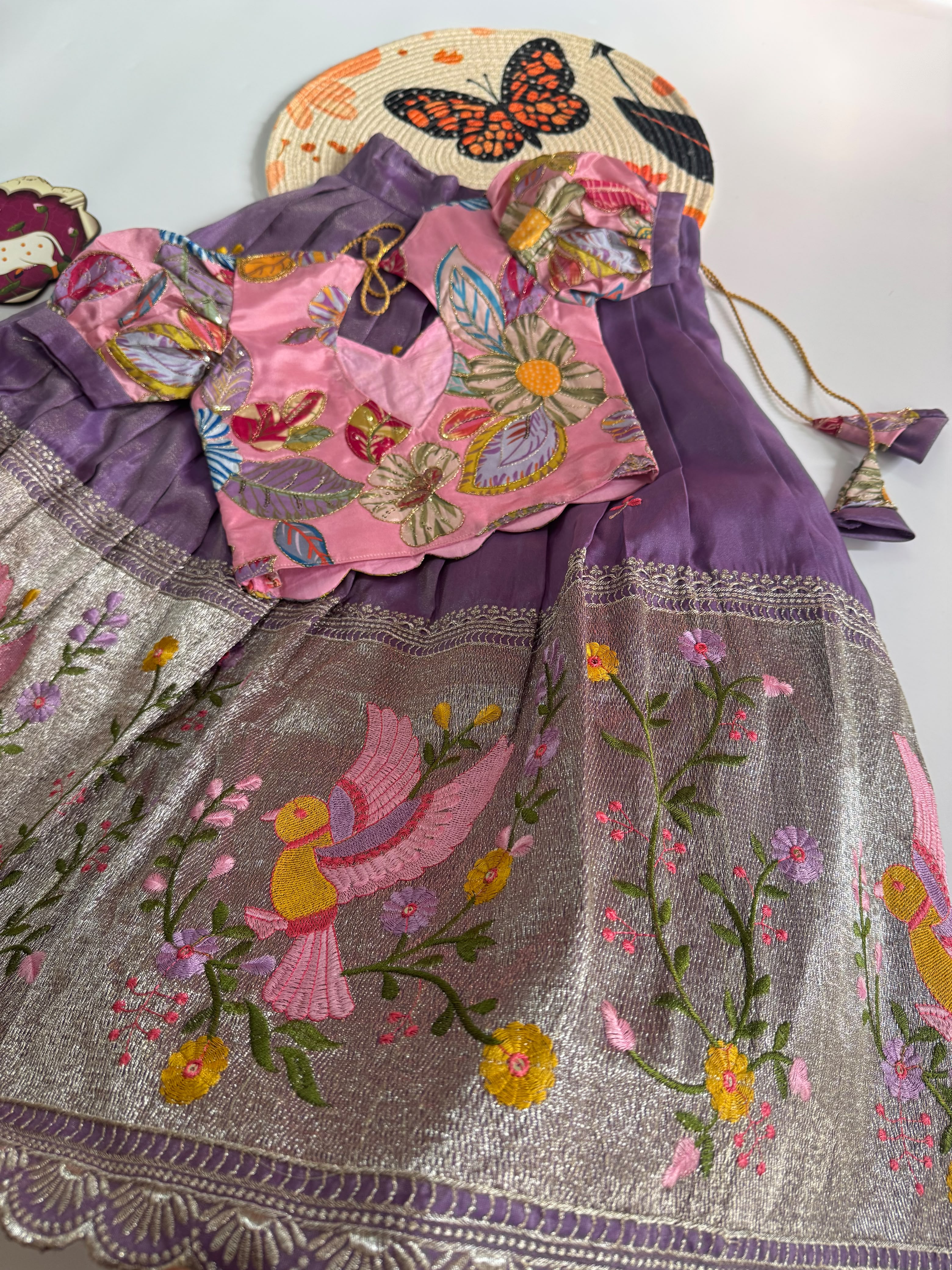 Janani : Premium Kids Lehenga