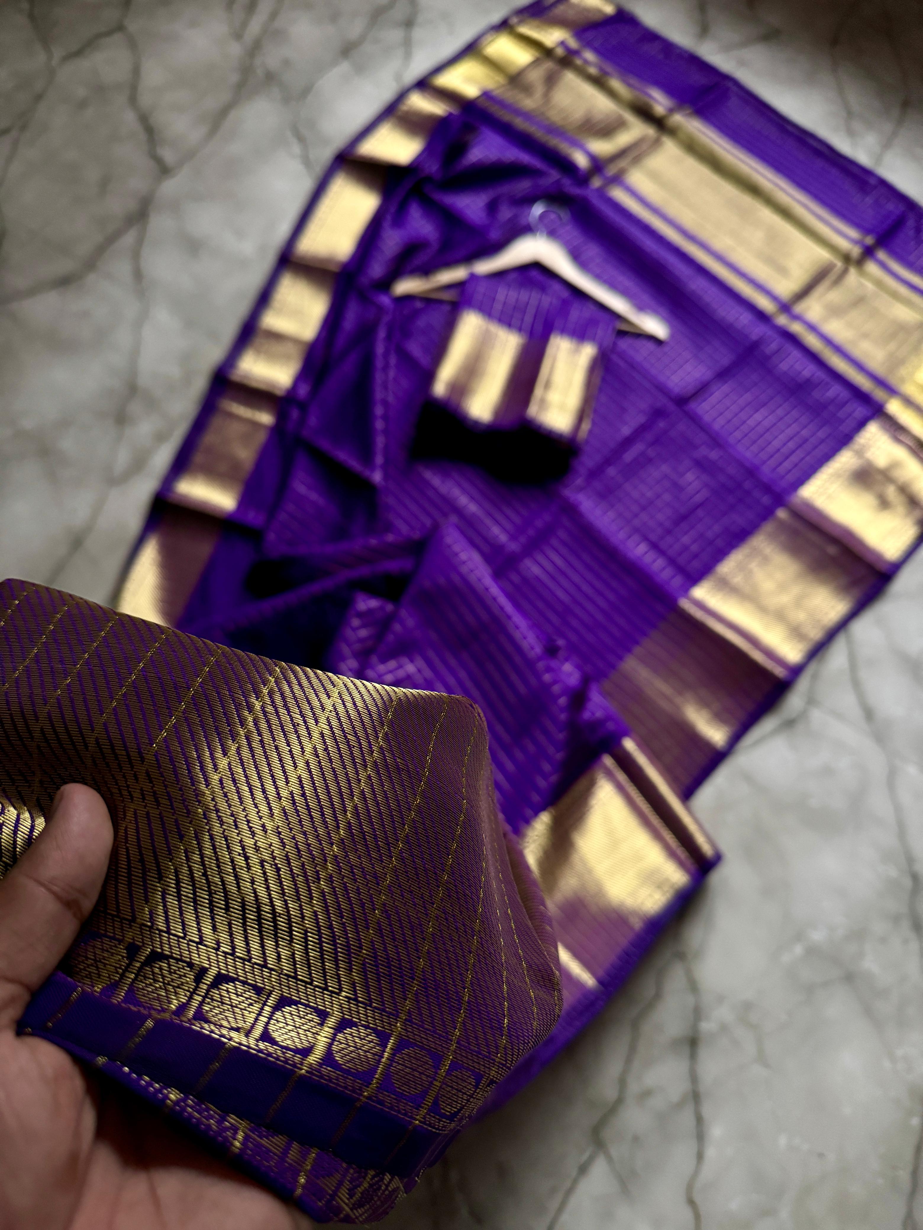 Celebrity Banarasi Semi silk saree