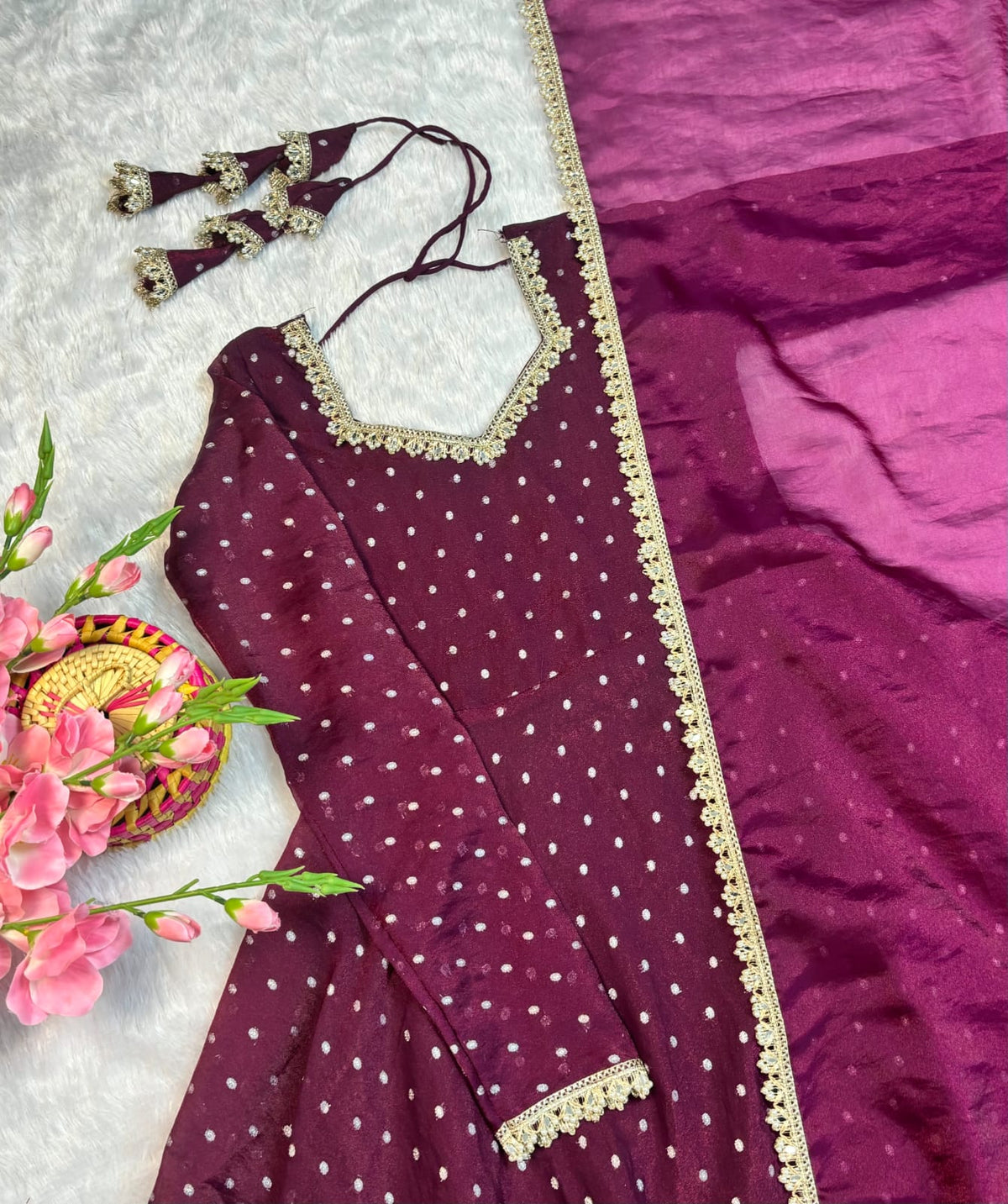 Monisha : Trending Anarkali outfit