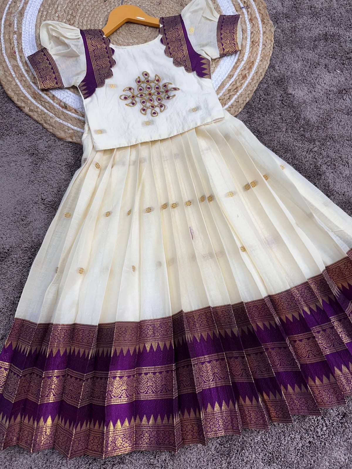 Komali half saree