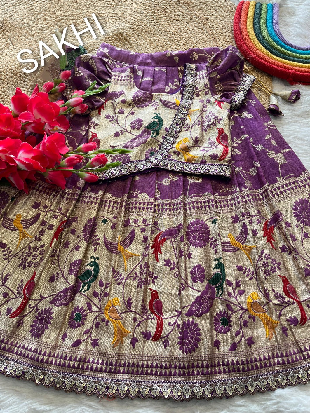 Muddugumma kids lehenga